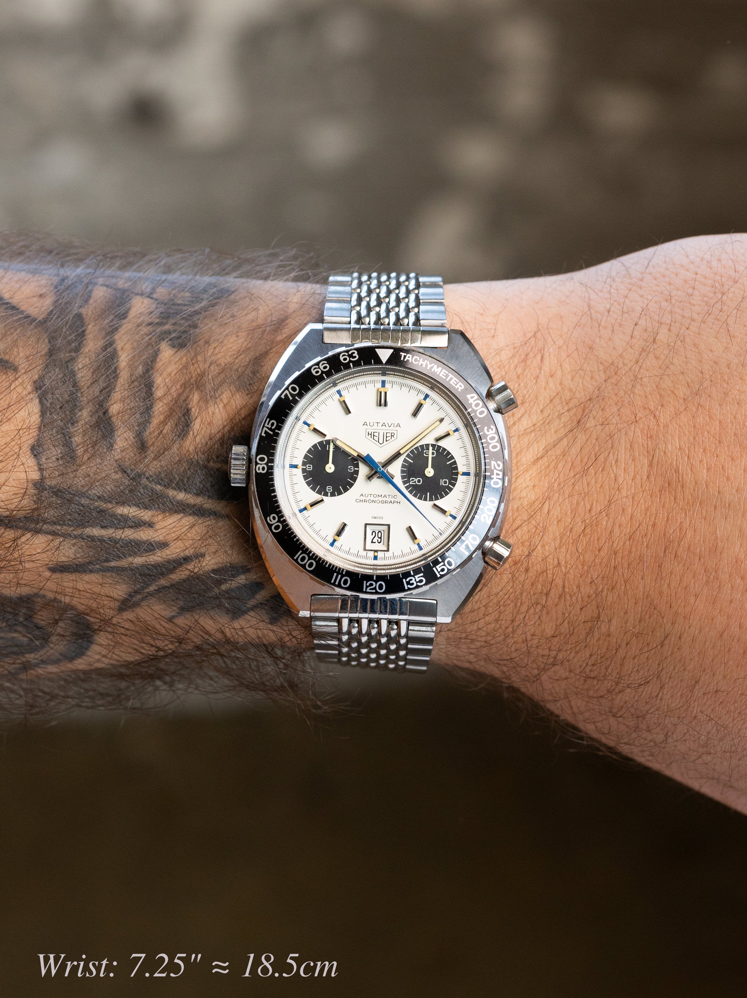 Heuer Autavia Ref. 1163T - 'Jo Siffert' LNOS w/ Box & Papers