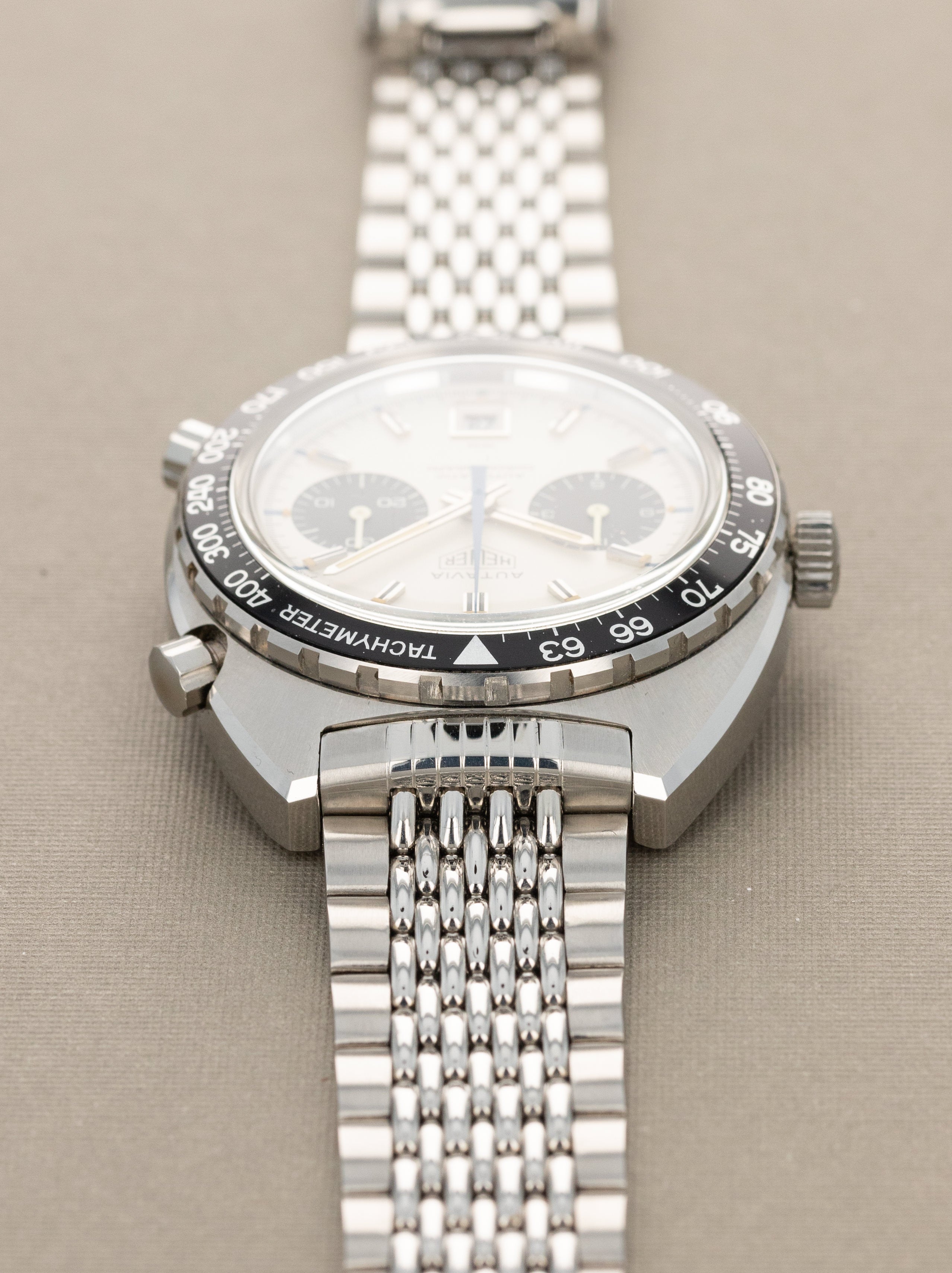Heuer Autavia Ref. 1163T - 'Jo Siffert' LNOS w/ Box & Papers