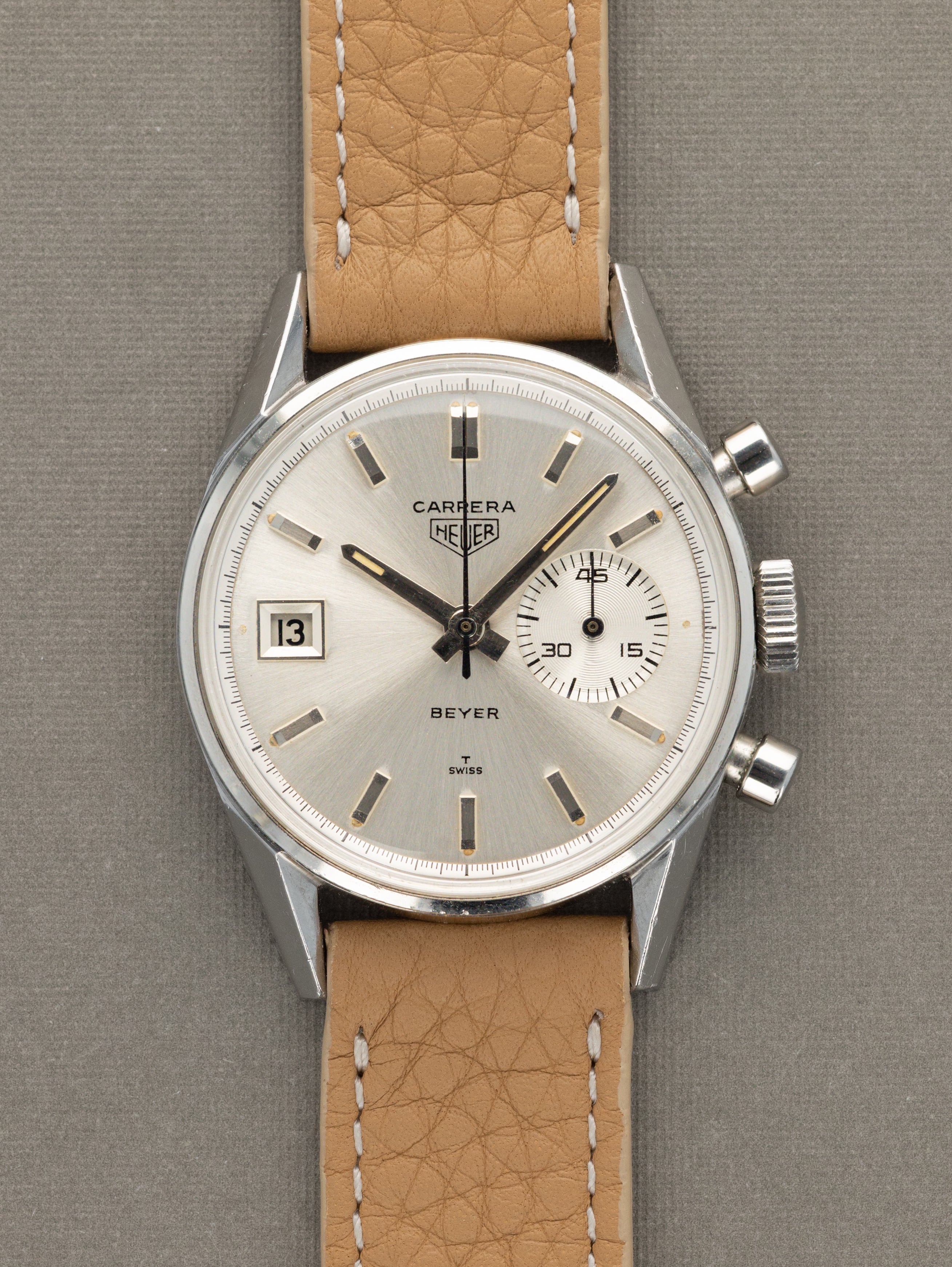Heuer Carrera Ref. 3147S Second Execution - 'Beyer' Dial 'Dato 45'
