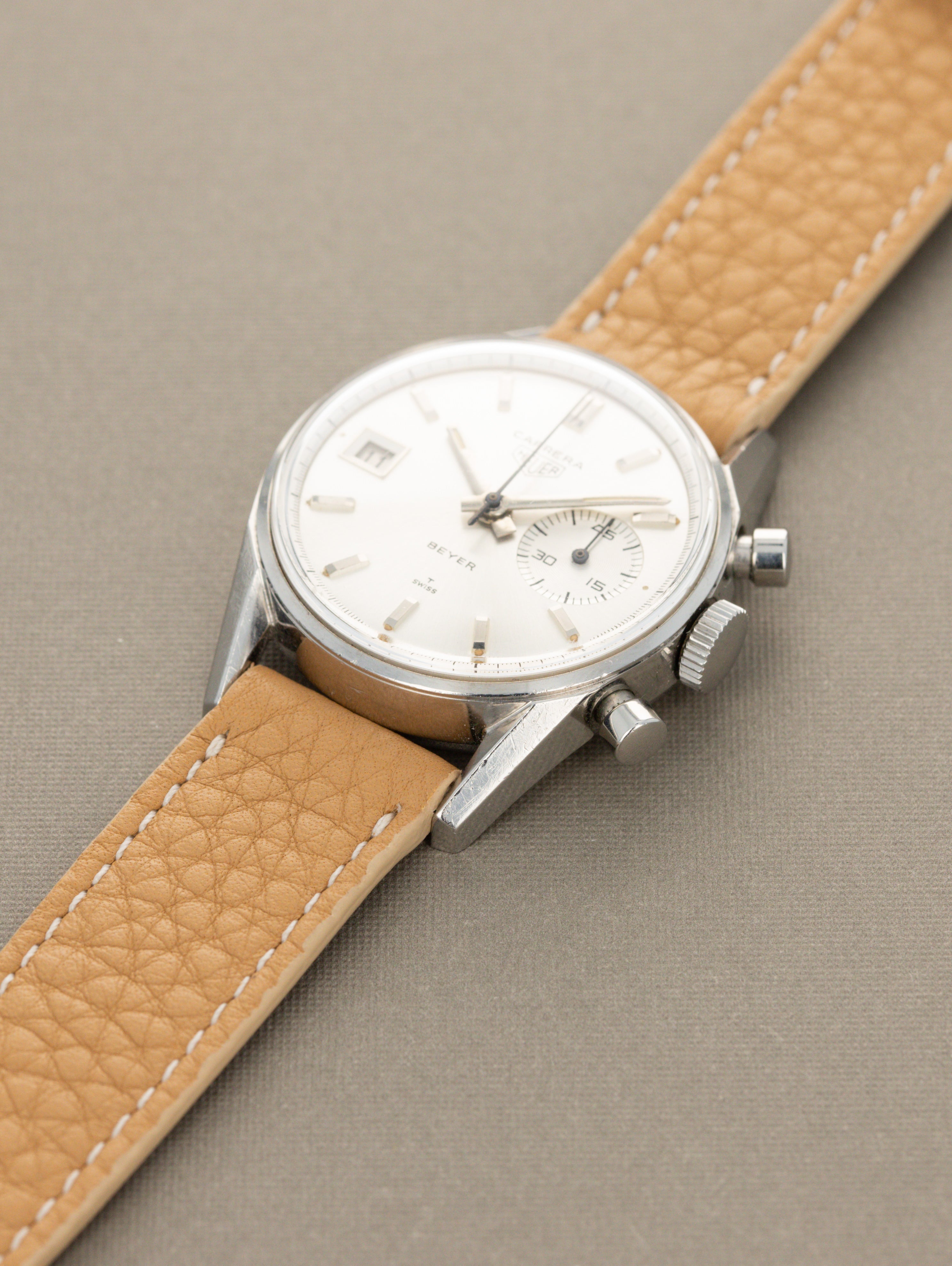 Heuer Carrera Ref. 3147S Second Execution - 'Beyer' Dial 'Dato 45'