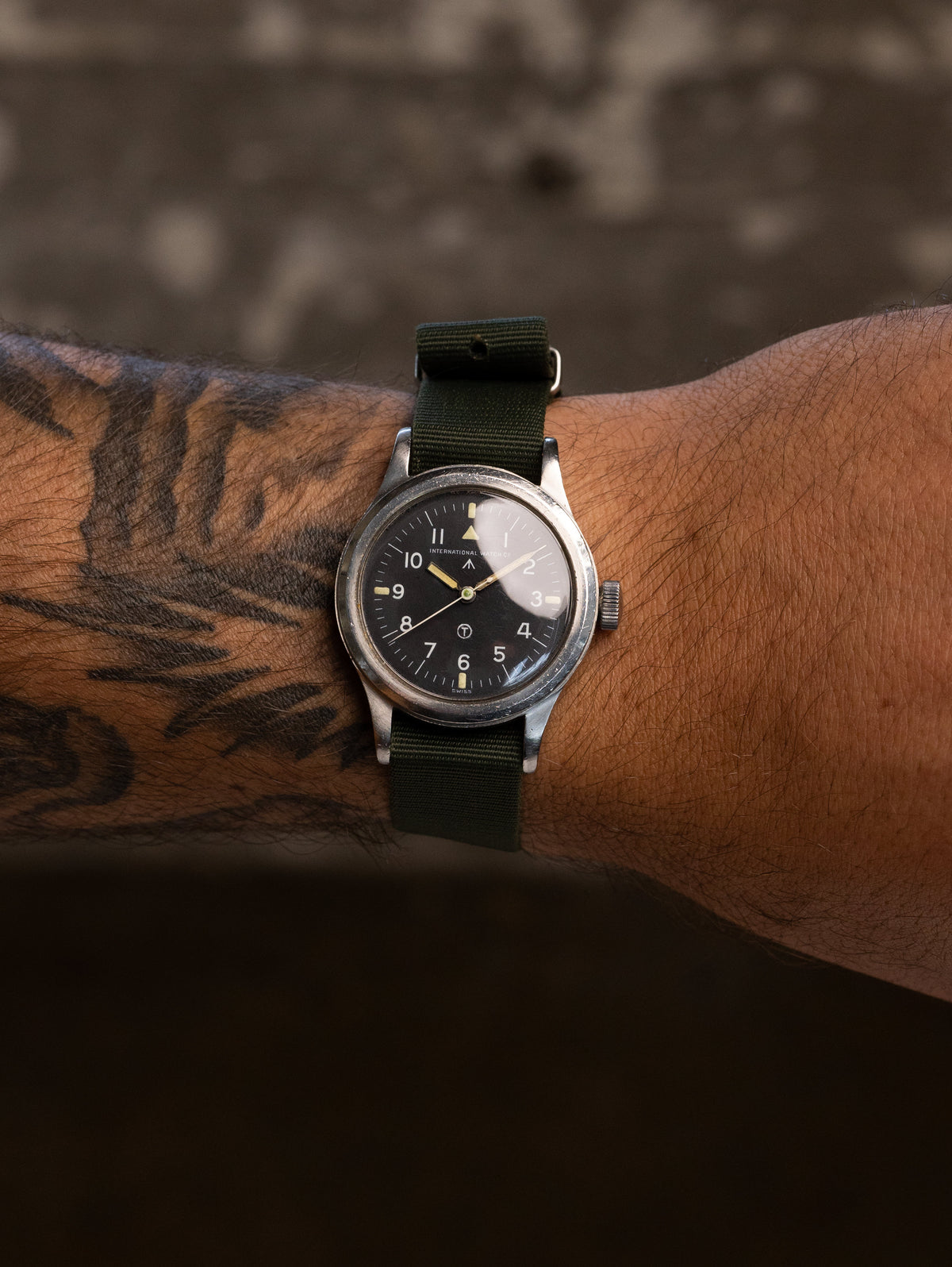 IWC Mark XI 6B/346 'WWW' - Matte Black 'Circle T' Dial W/ Documentation