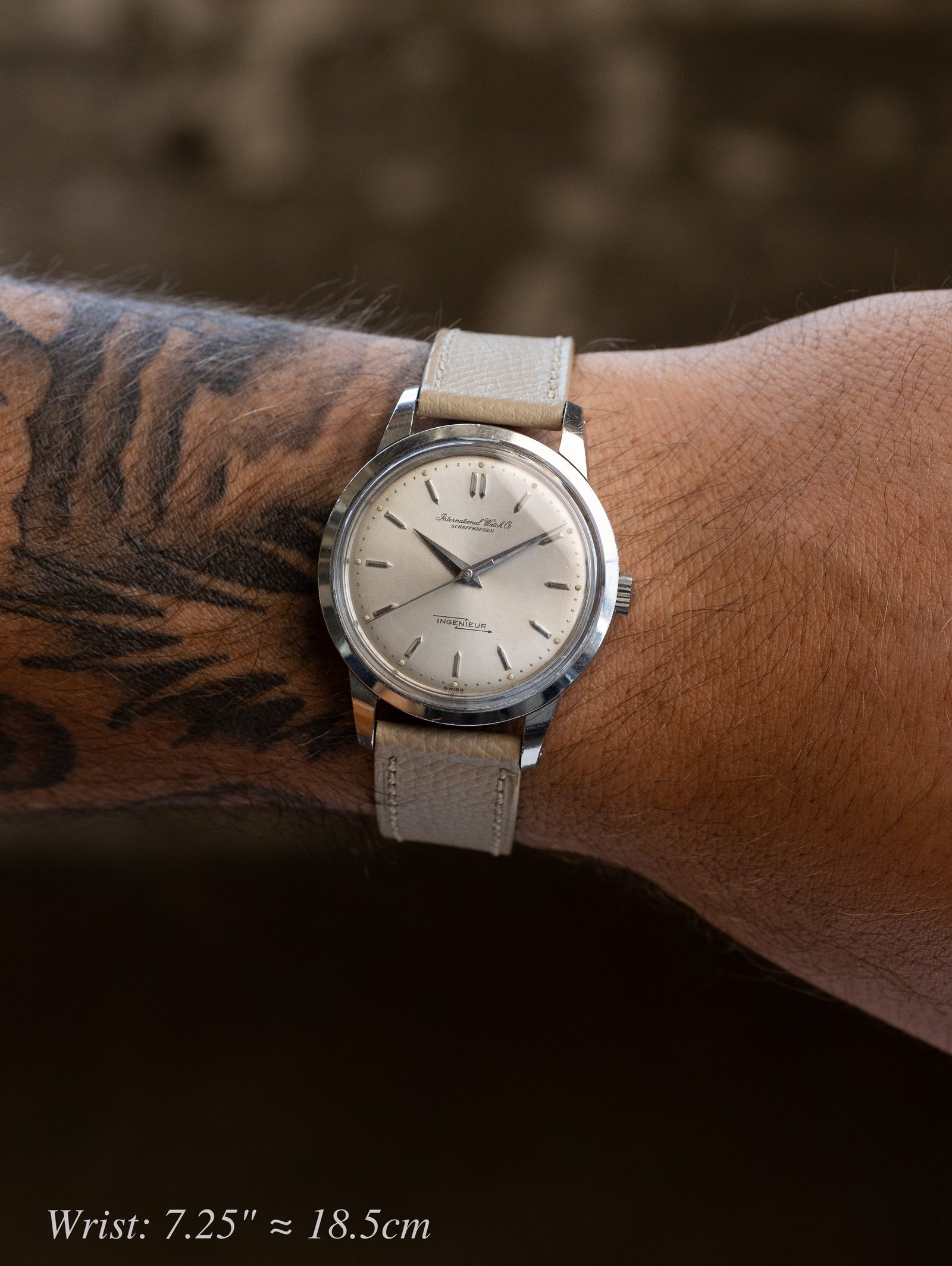 IWC Ingenieur Ref. 666 - Sunburst Silver Dial Unpolished