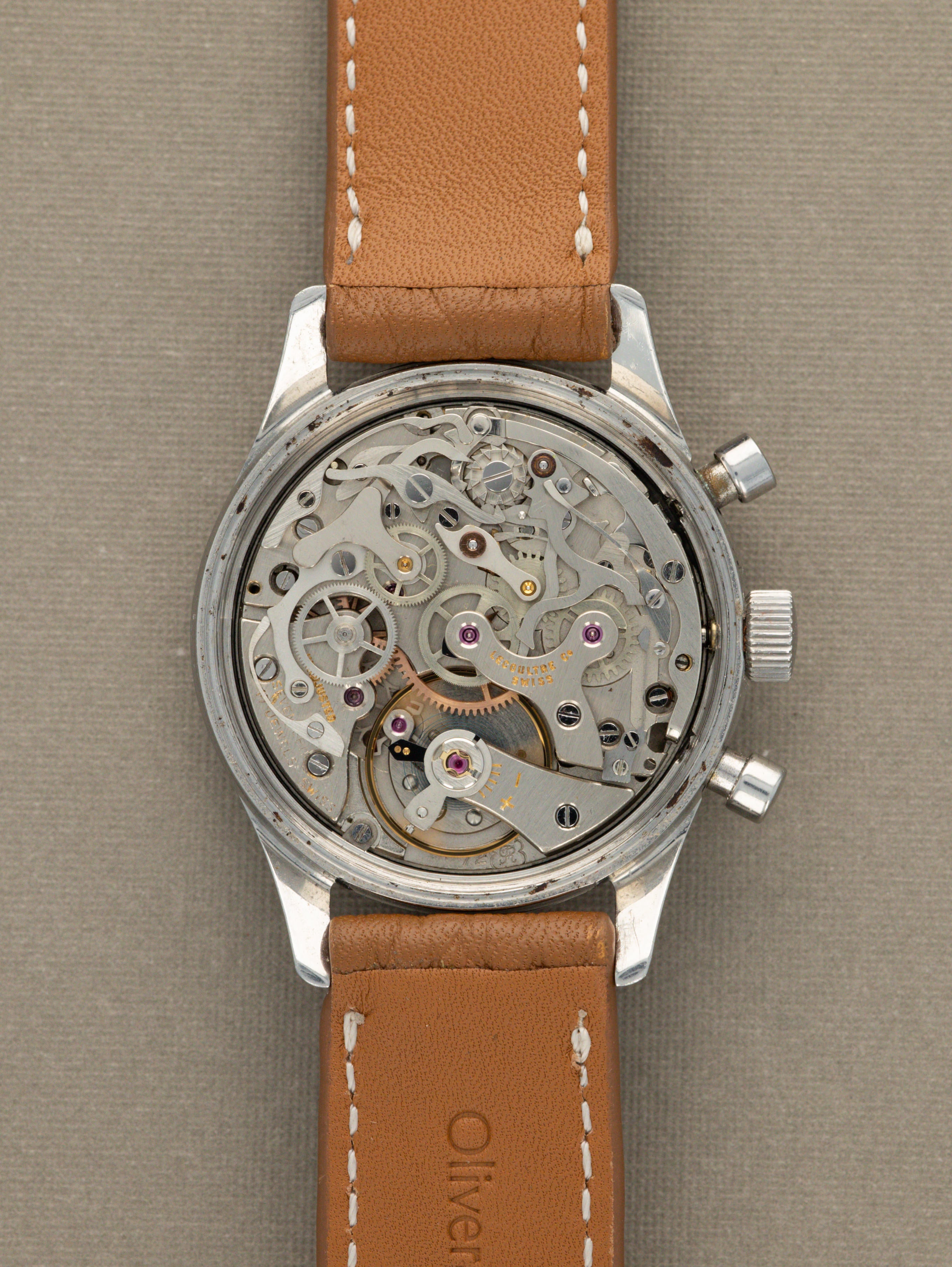 Jaeger-LeCoultre Chronograph Ref. E-2644 - Blue 'Gradient' Dial Valjoux 72