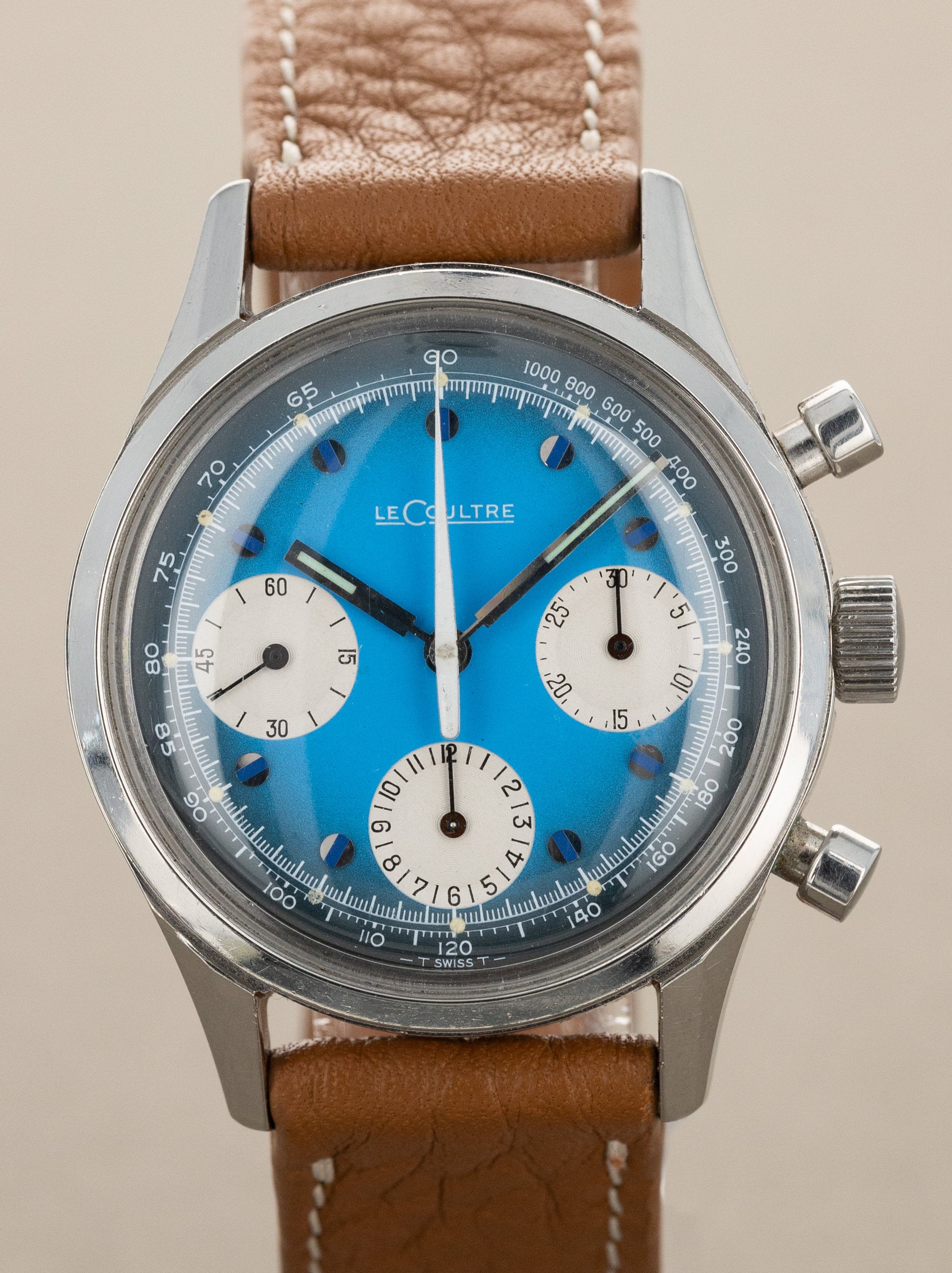 Jaeger-LeCoultre Chronograph Ref. E-2644 - Blue 'Gradient' Dial Valjoux 72