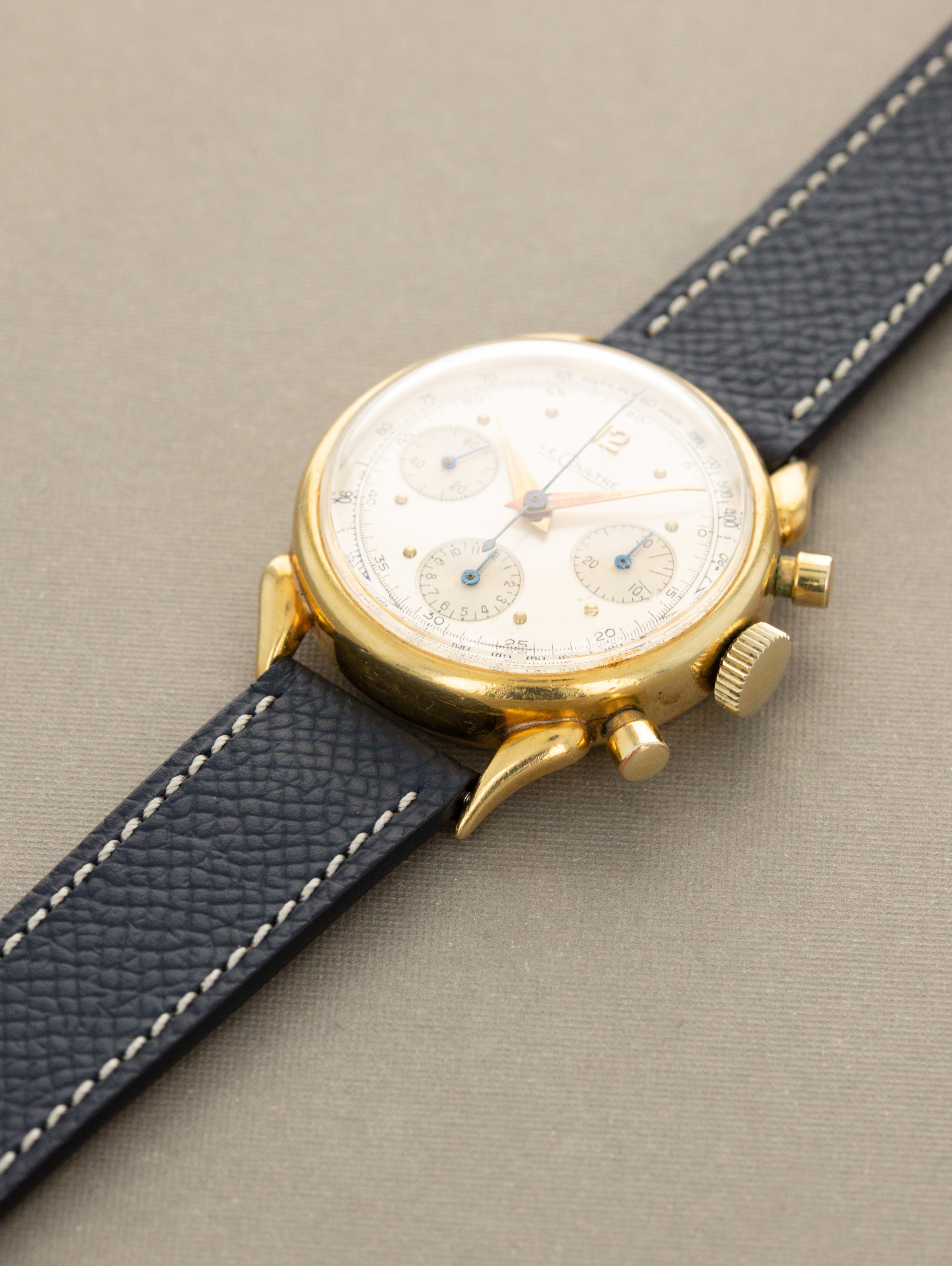 Jaeger-LeCoultre 'Cornes de Vache' Chronograph - Silver Tachymetre Dial