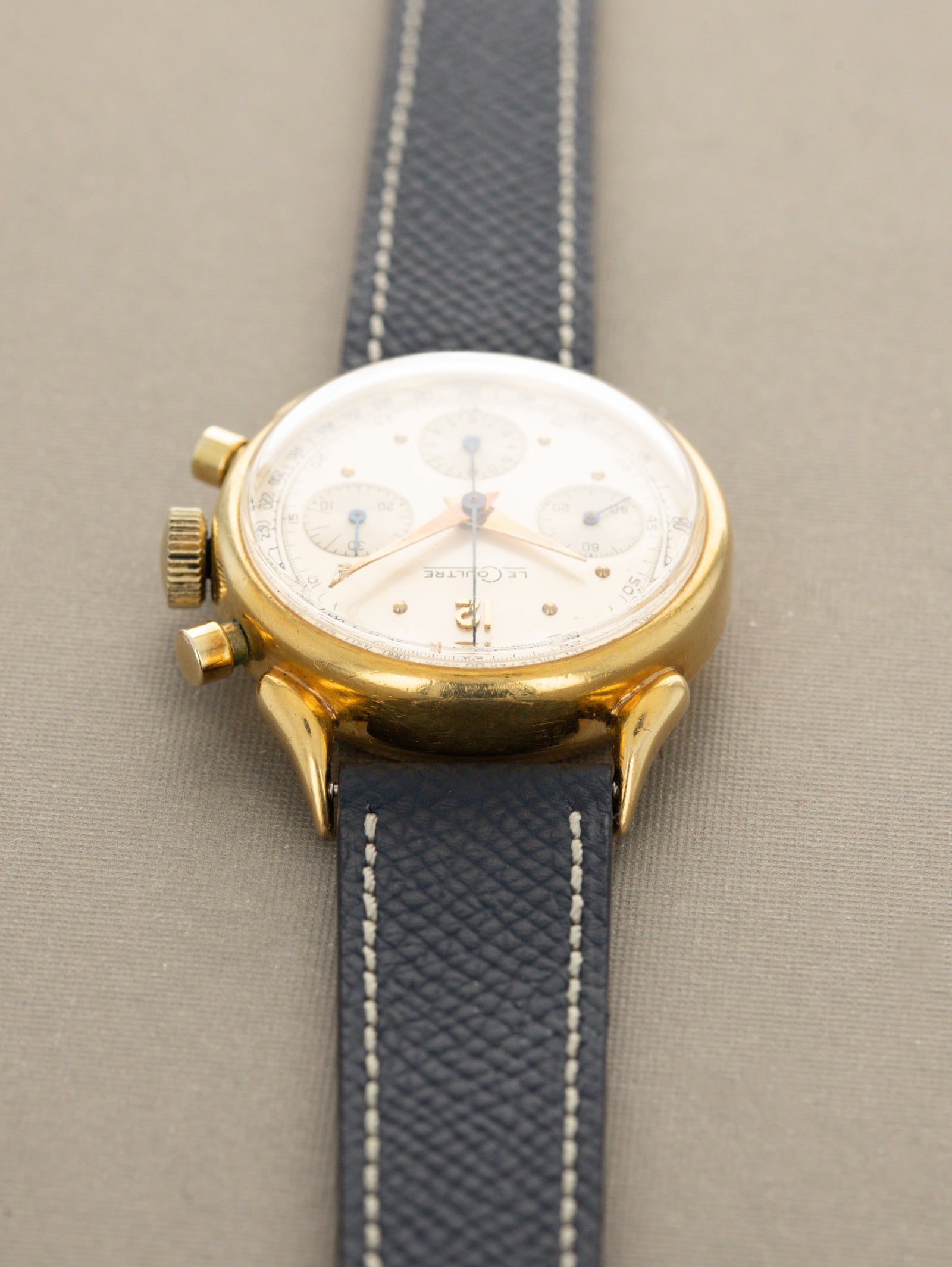 Jaeger-LeCoultre 'Cornes de Vache' Chronograph - Silver Tachymetre Dial
