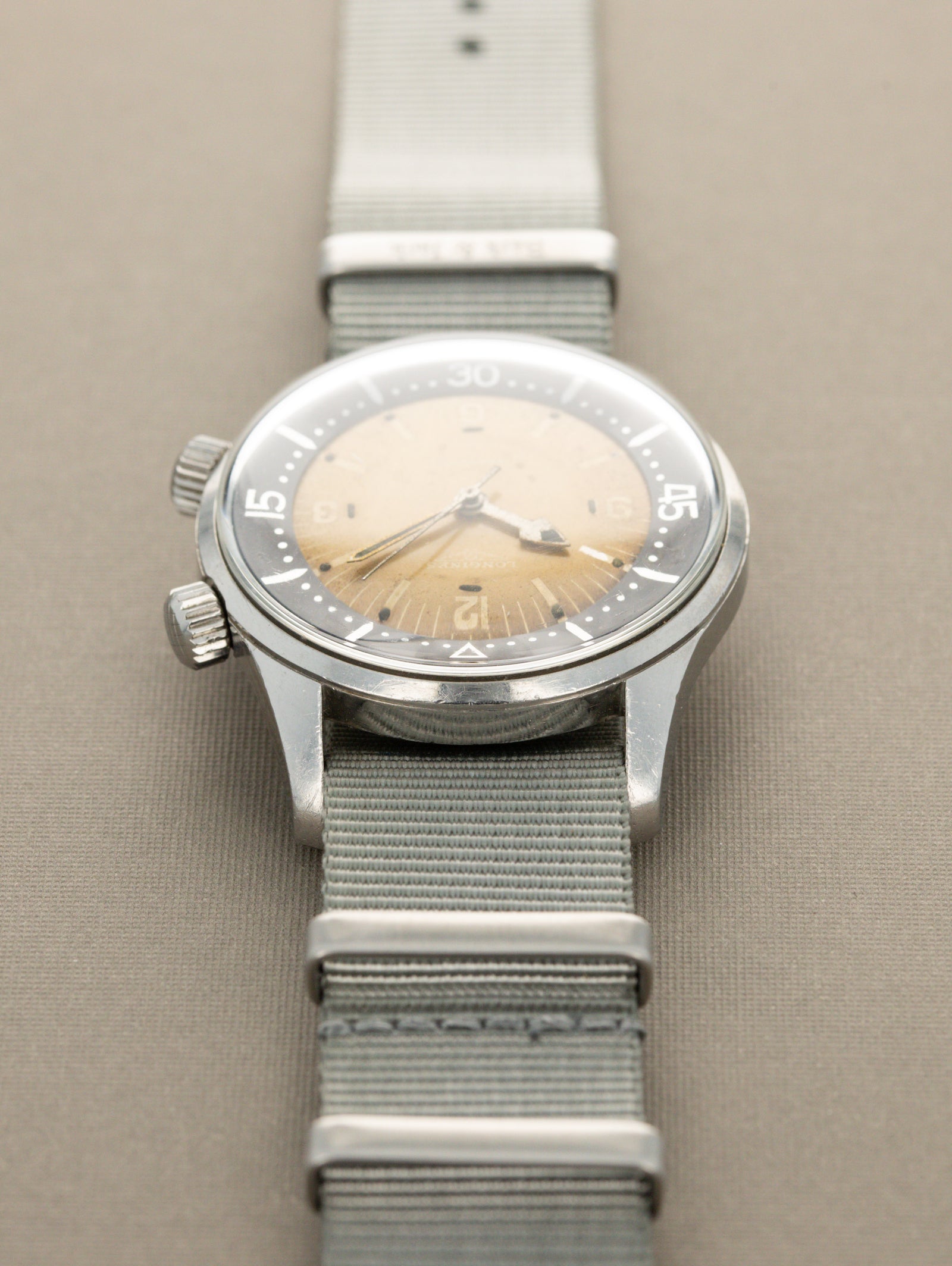 Longines Legend Diver Ref. 7150-2 - Super Compressor 'Tropical' Dial Unpolished w/ Extract