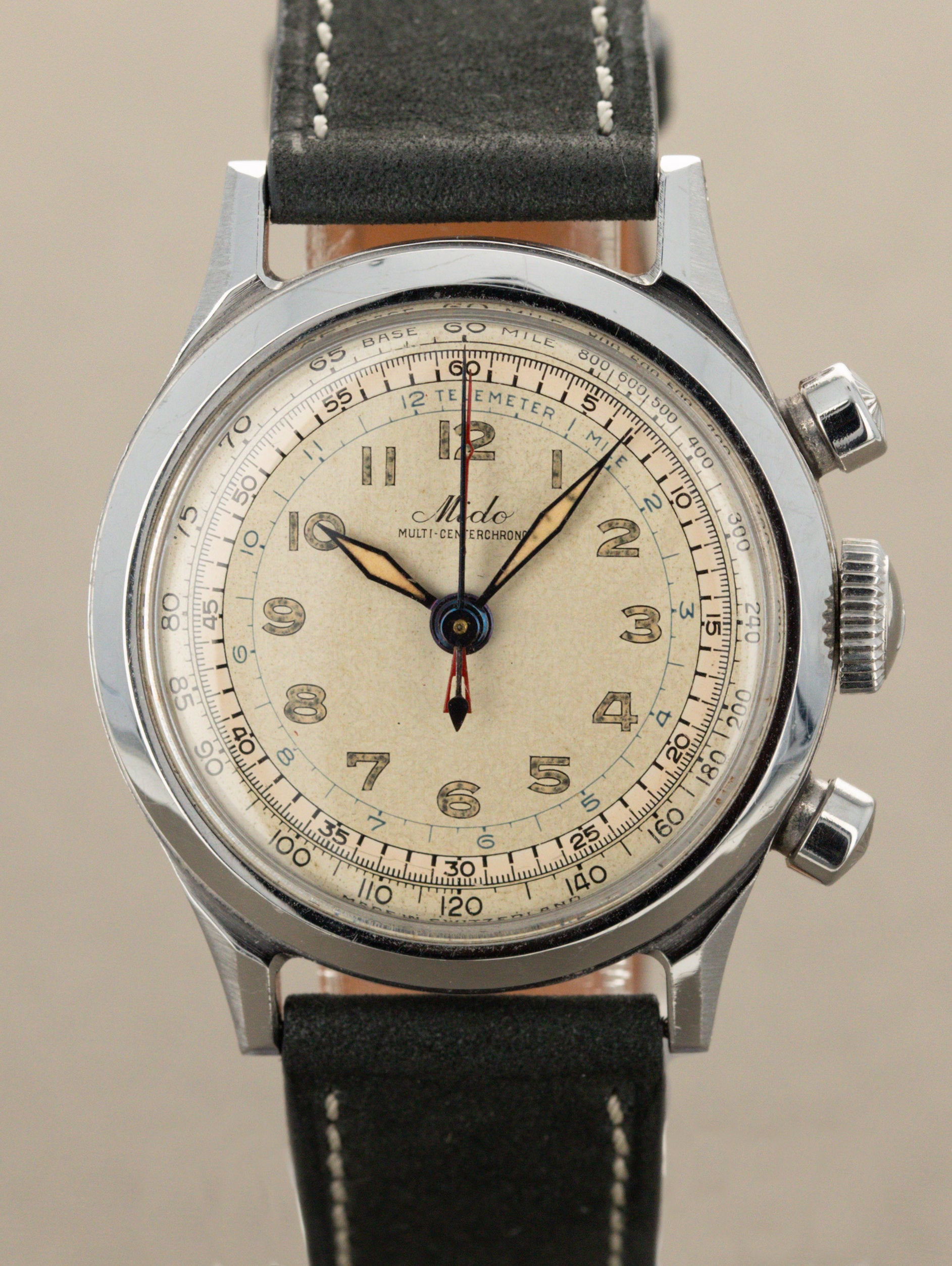 Mido Multicenterchrono Ref. 220 - Silver Dial Unpolished