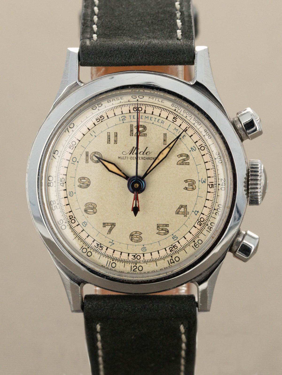 Mido Multicenterchrono Ref. 220 - Silver Dial Unpolished