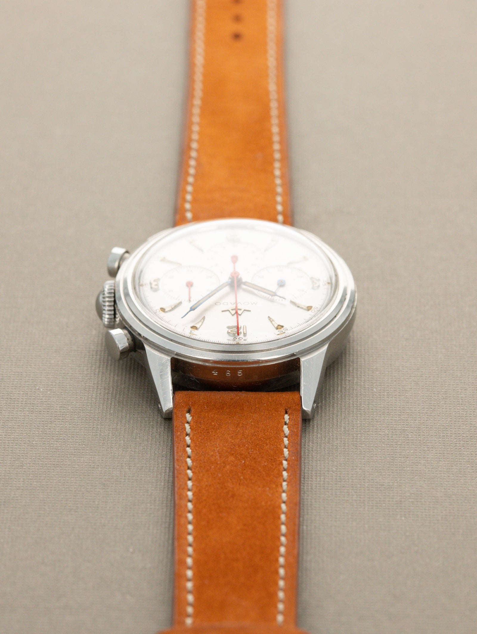 Movado M95 Chronograph Ref. 19038 - 'Sub Sea' Satin Silver Dial