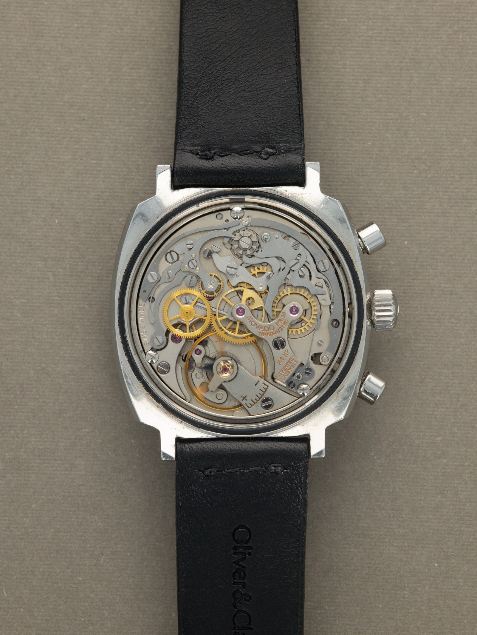 Movado Super Sub Sea Chronograph Ref. 206-705-502 - 'Cushion Case'