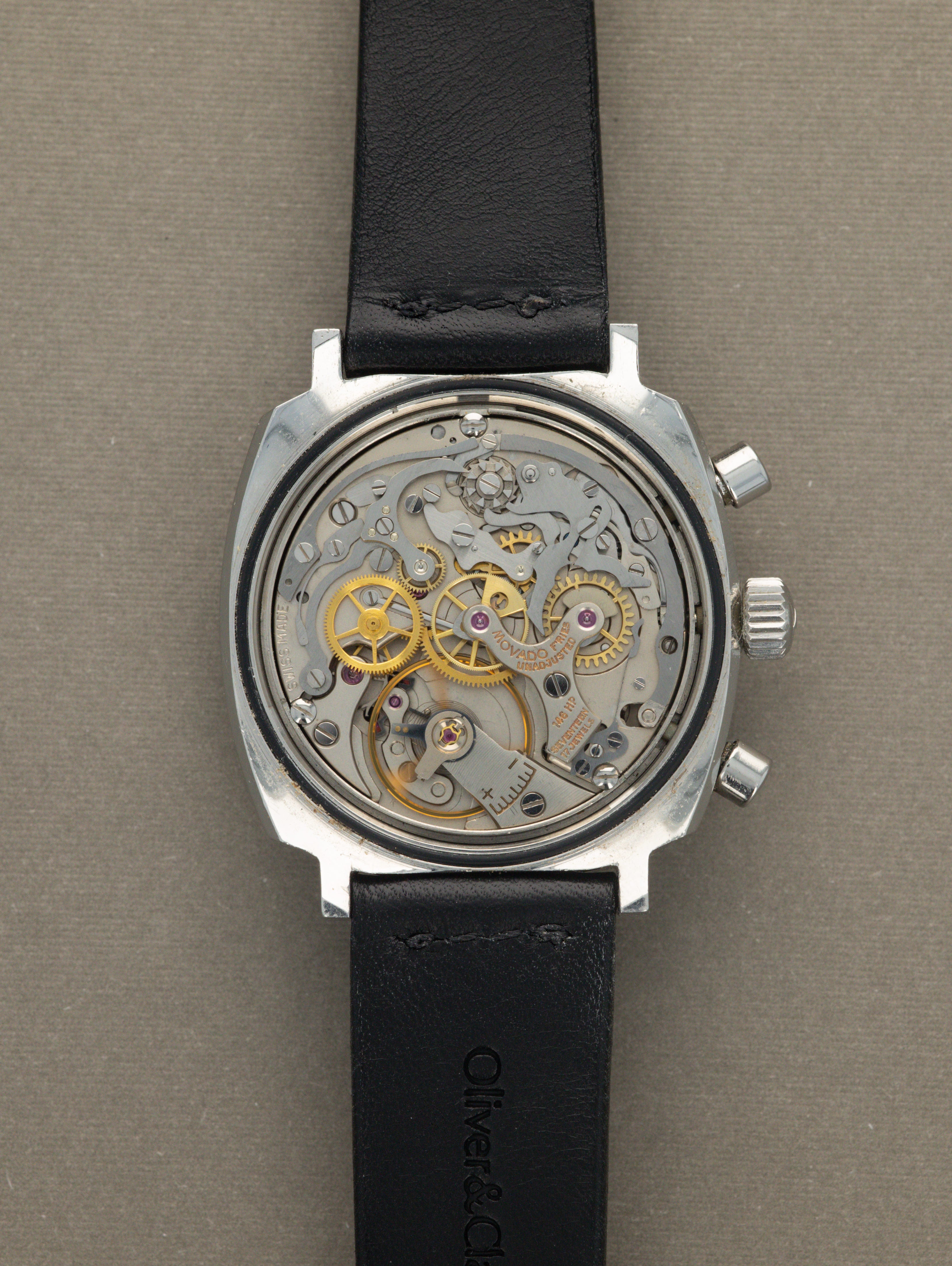 Movado Super Sub Sea Chronograph Ref. 206-705-502 - 'Cushion Case'