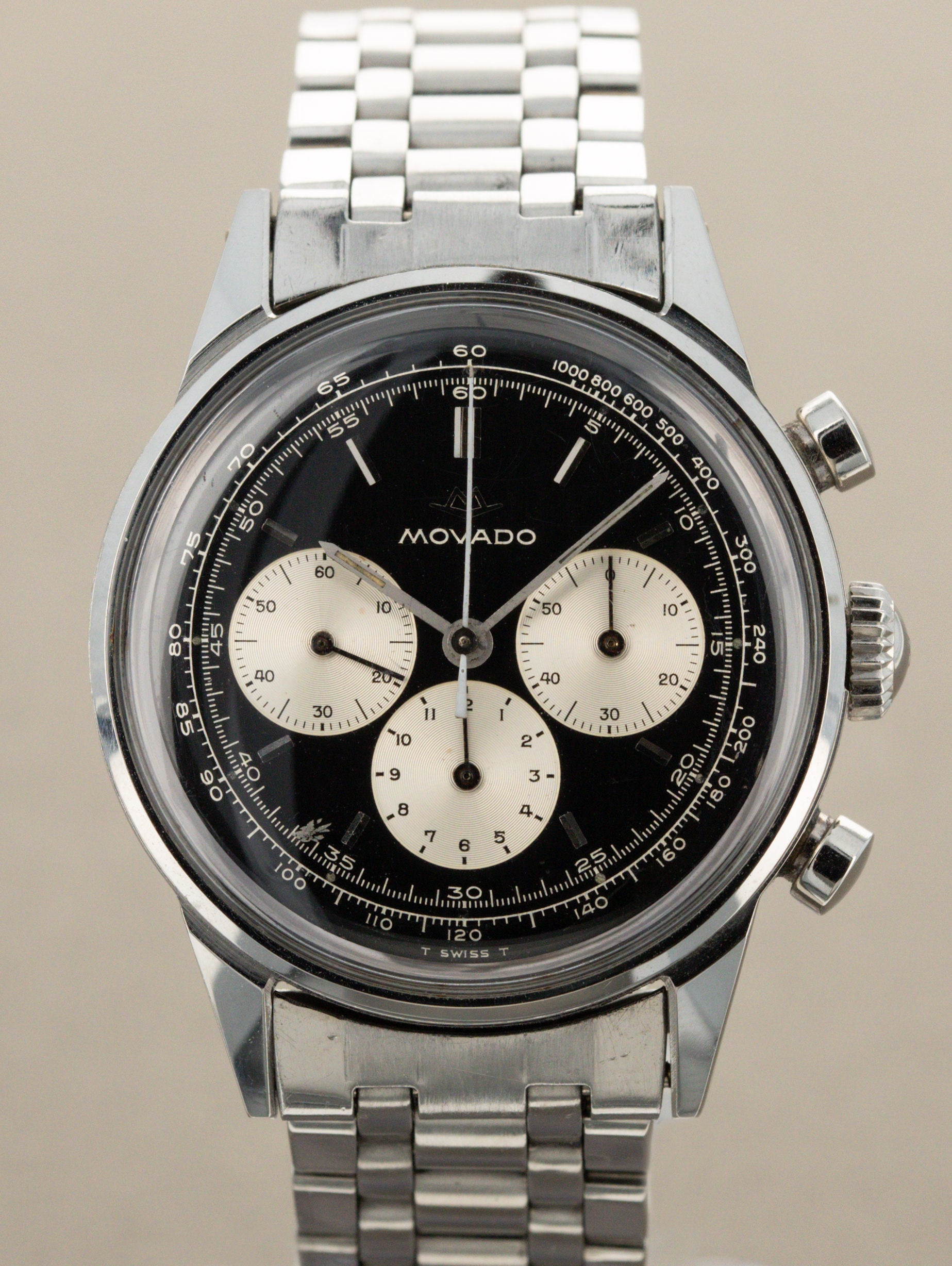 Movado M95 Chronograph - 'Reverse Panda'