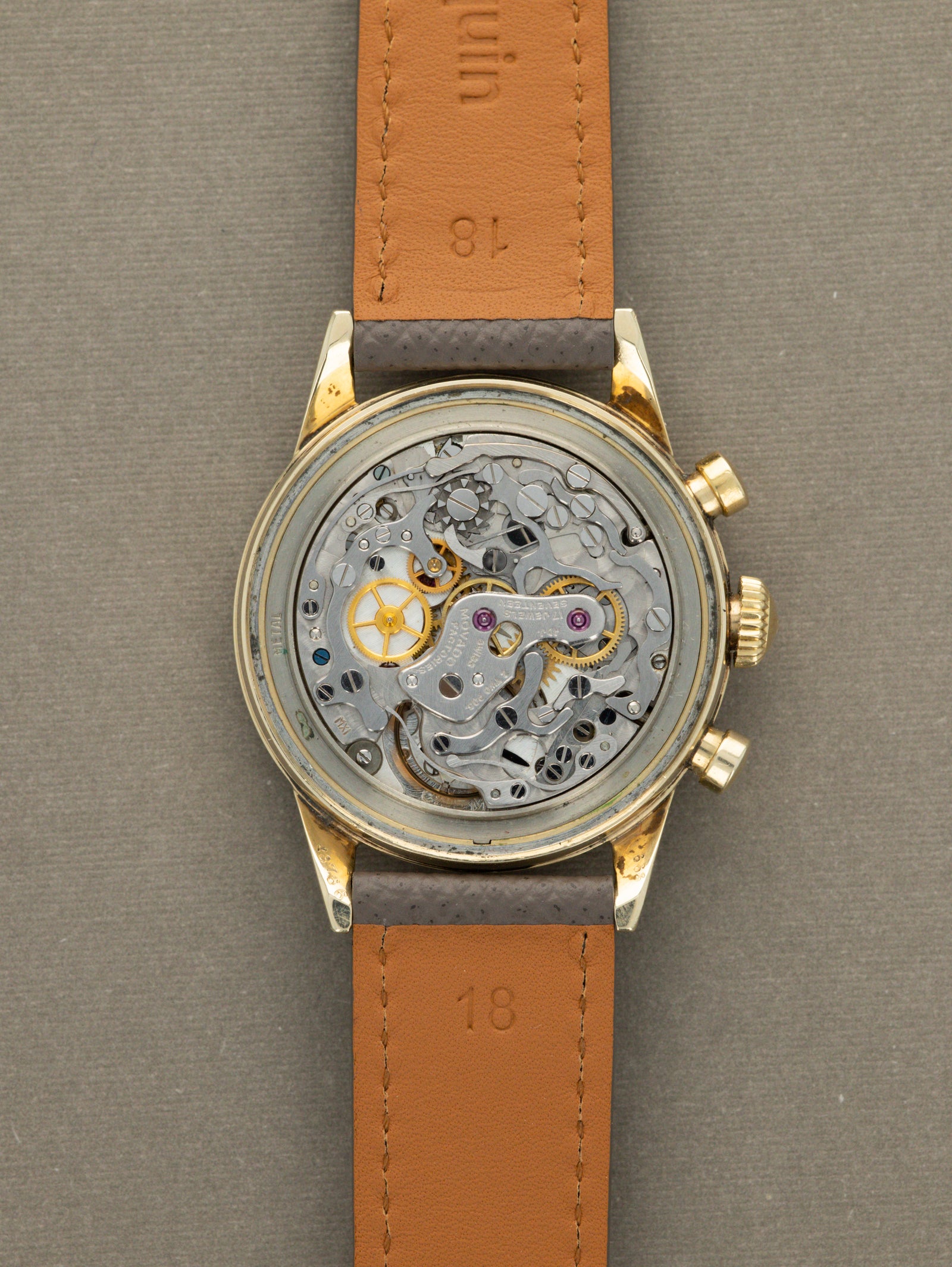 Movado M95 14K Chronograph - Retailed by Cartier