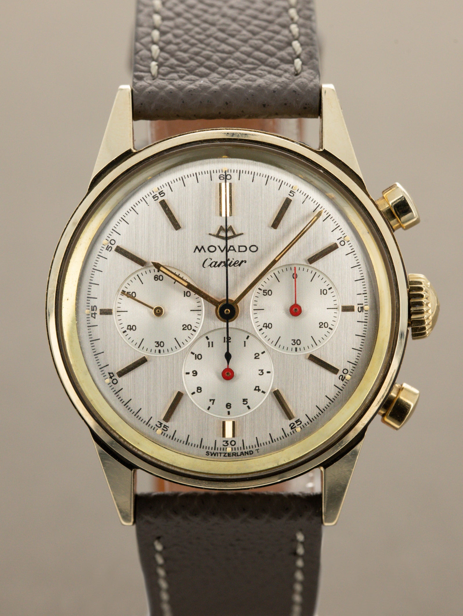 Movado M95 14K Chronograph - Retailed by Cartier