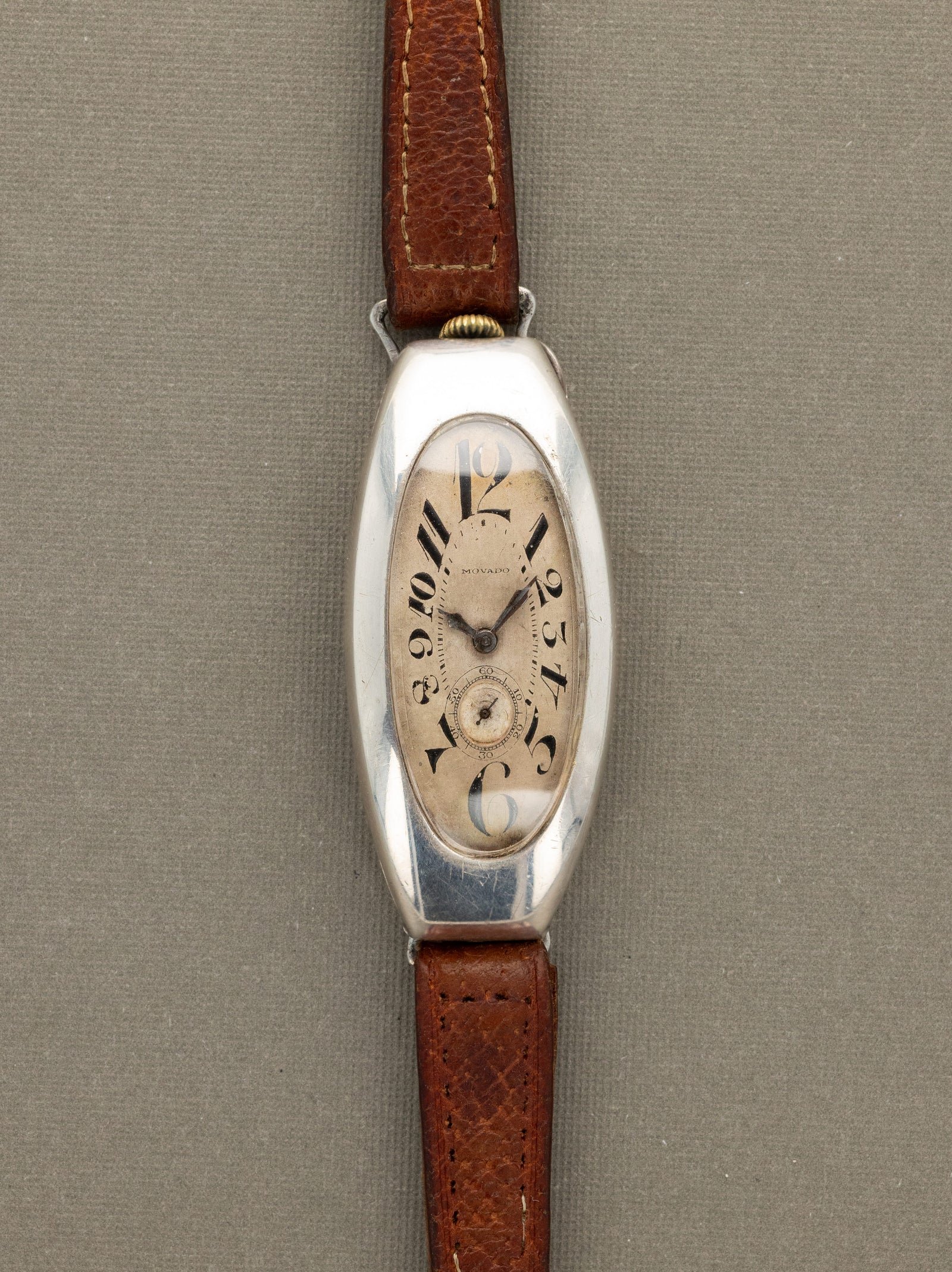 Movado Polyplan Ref. 4005 - Silver 'Exploding' Dial w/ Box
