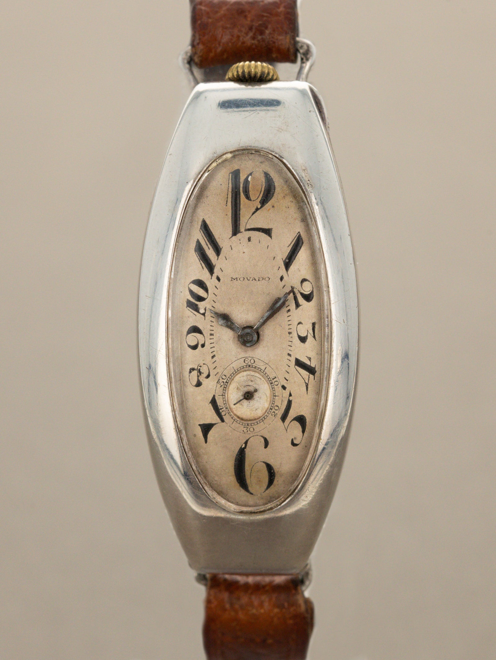 Movado Polyplan Ref. 4005 - Silver 'Exploding' Dial w/ Box