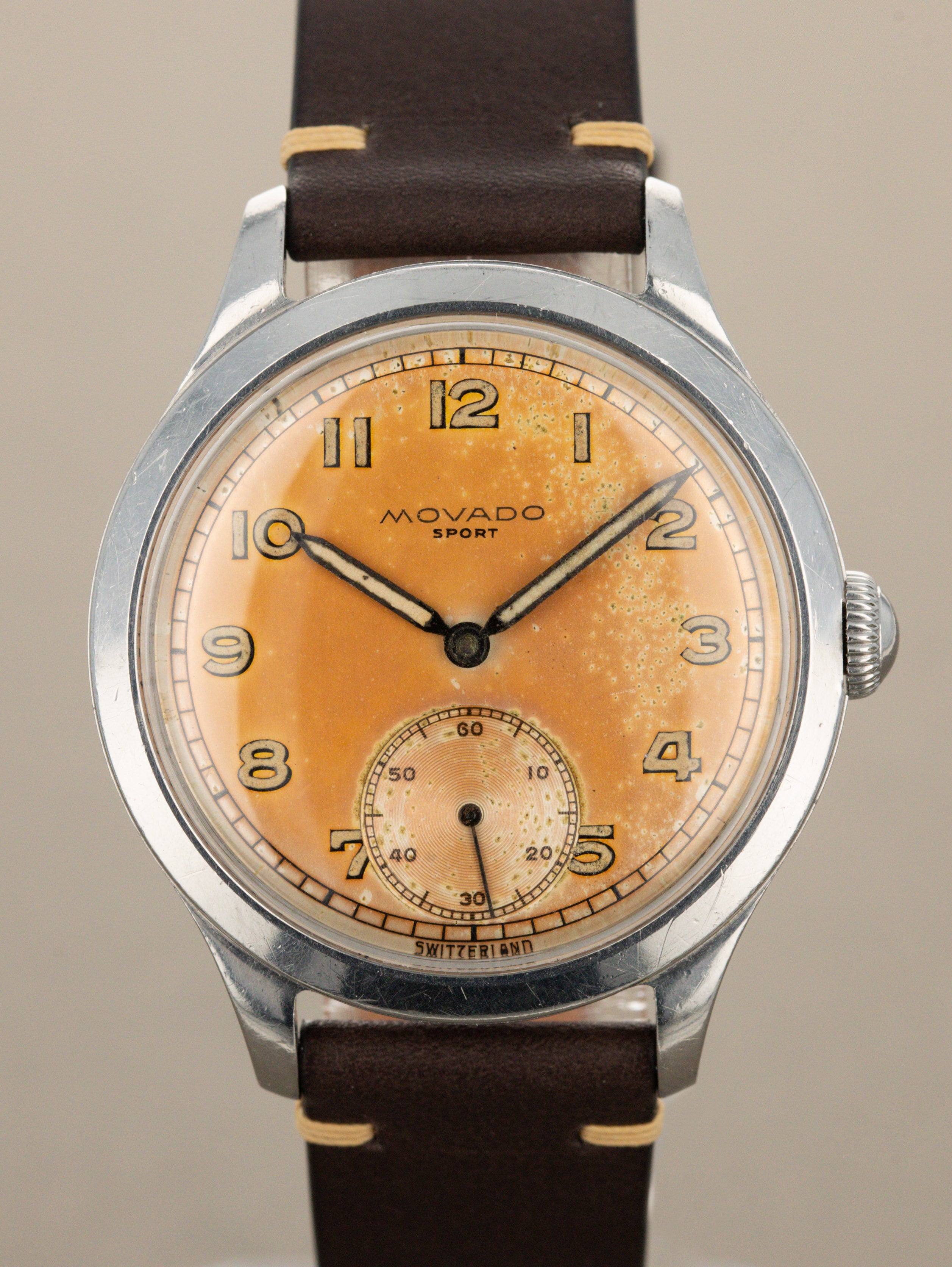 Movado Sport Ref. 18136 - Orange 'Tangerine' Tropical Dial