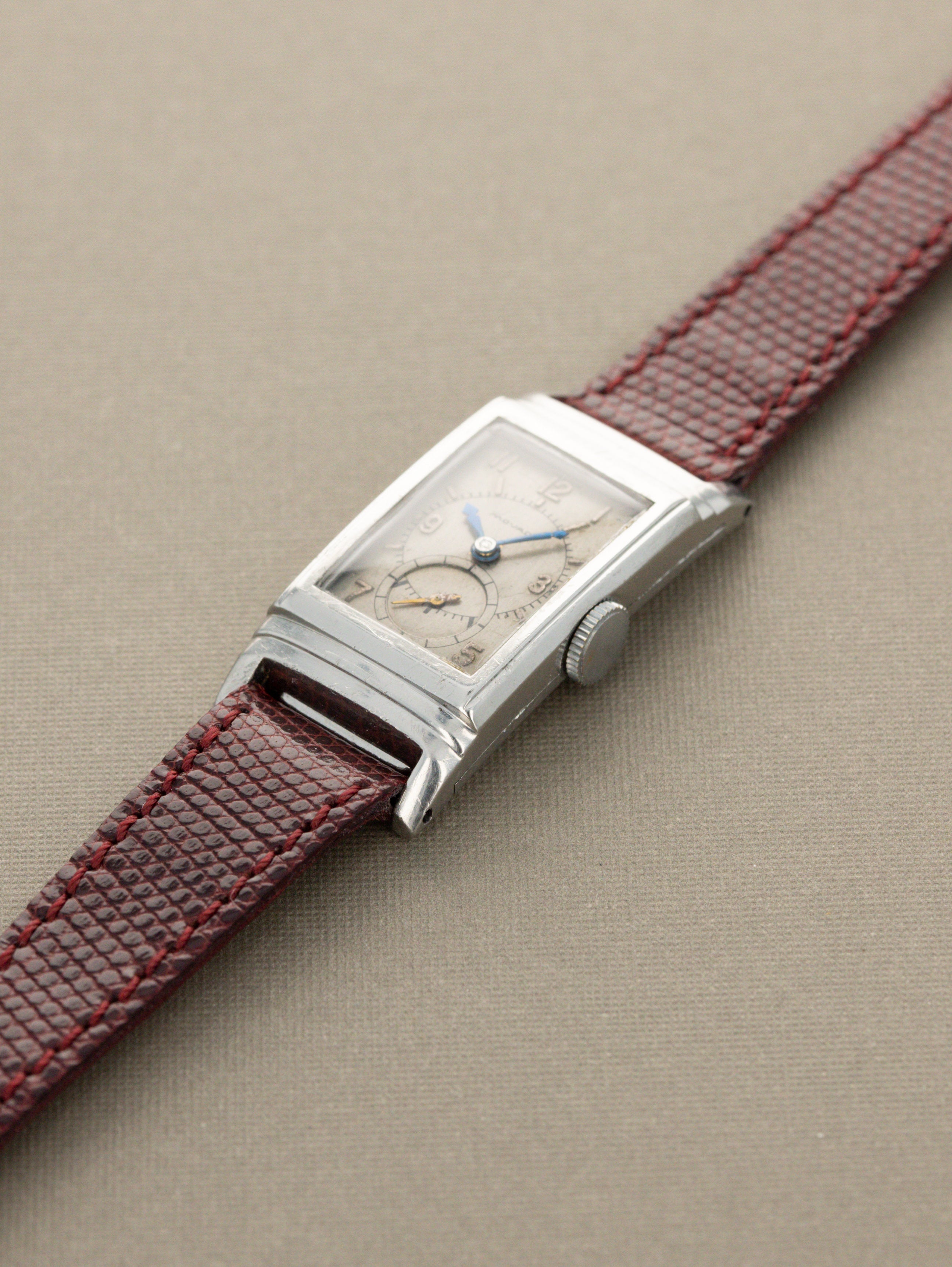 Movado Novoplan Ref. 12205 - Grey 'Fab Suisse' Dial