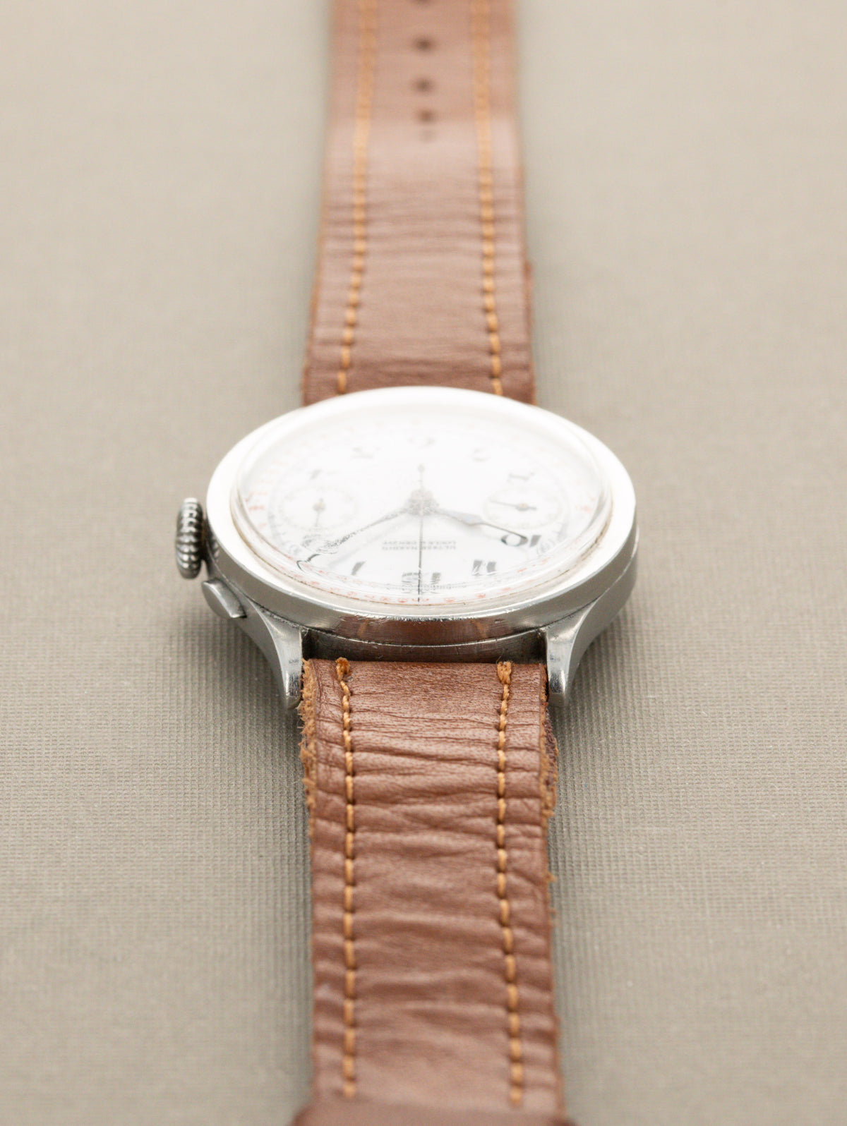 Ulysse Nardin Monopusher Chronograph - White 'Porcelain' Dial w/ Box & Papers