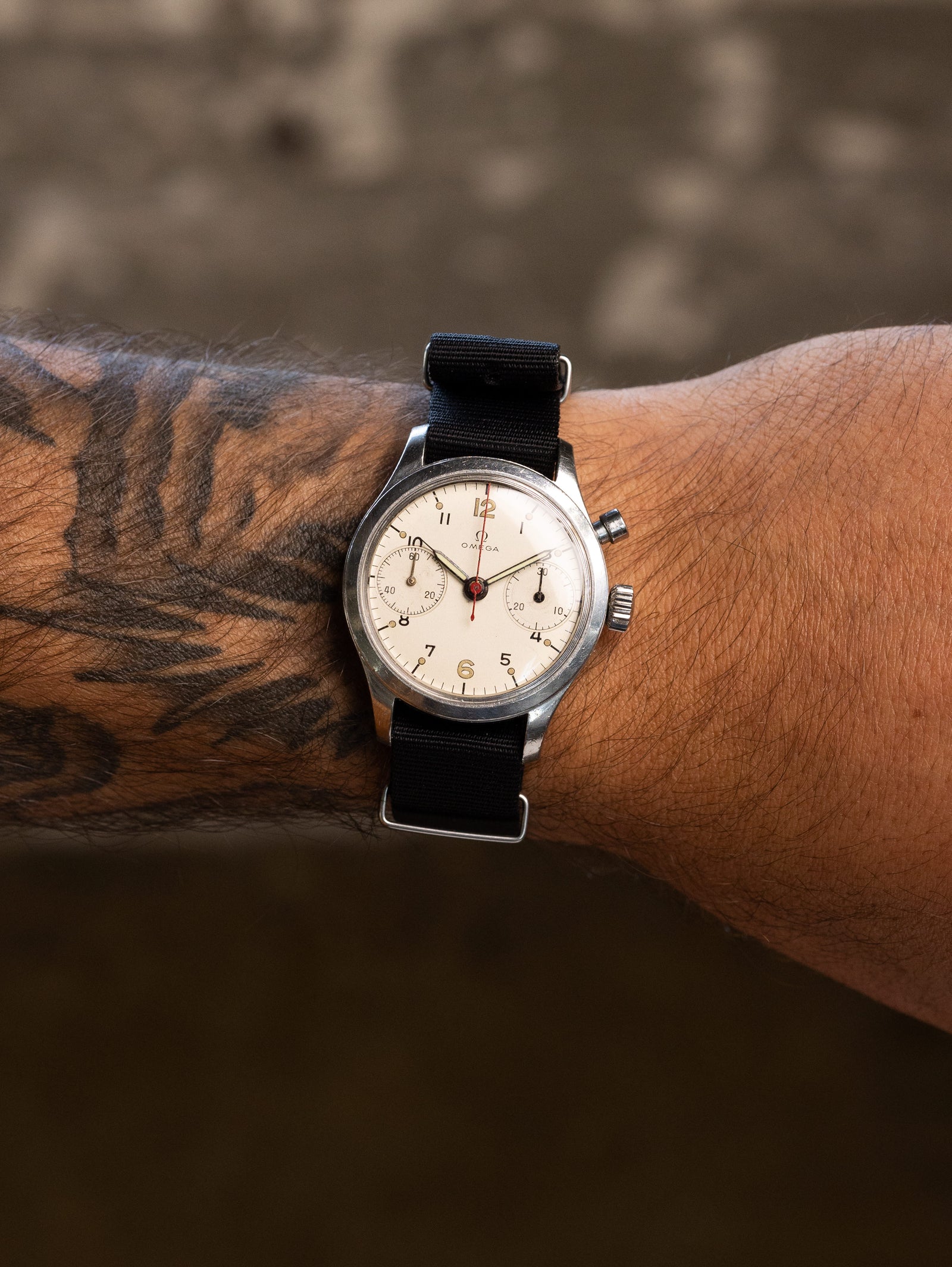 Omega Monopusher Chronograph Ref. 6W/16 - 'RCAF' Military Issued