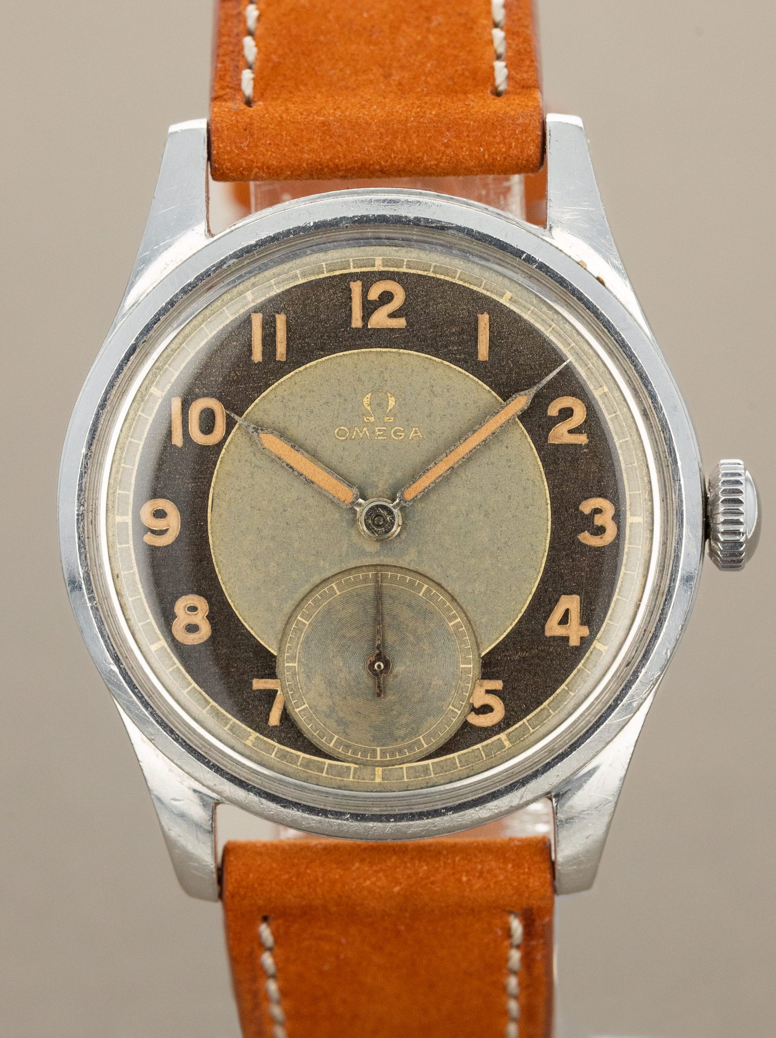 Omega '30T2' Ref. 2383-6 - Multi-Tone 'Sector Dial Unpolished