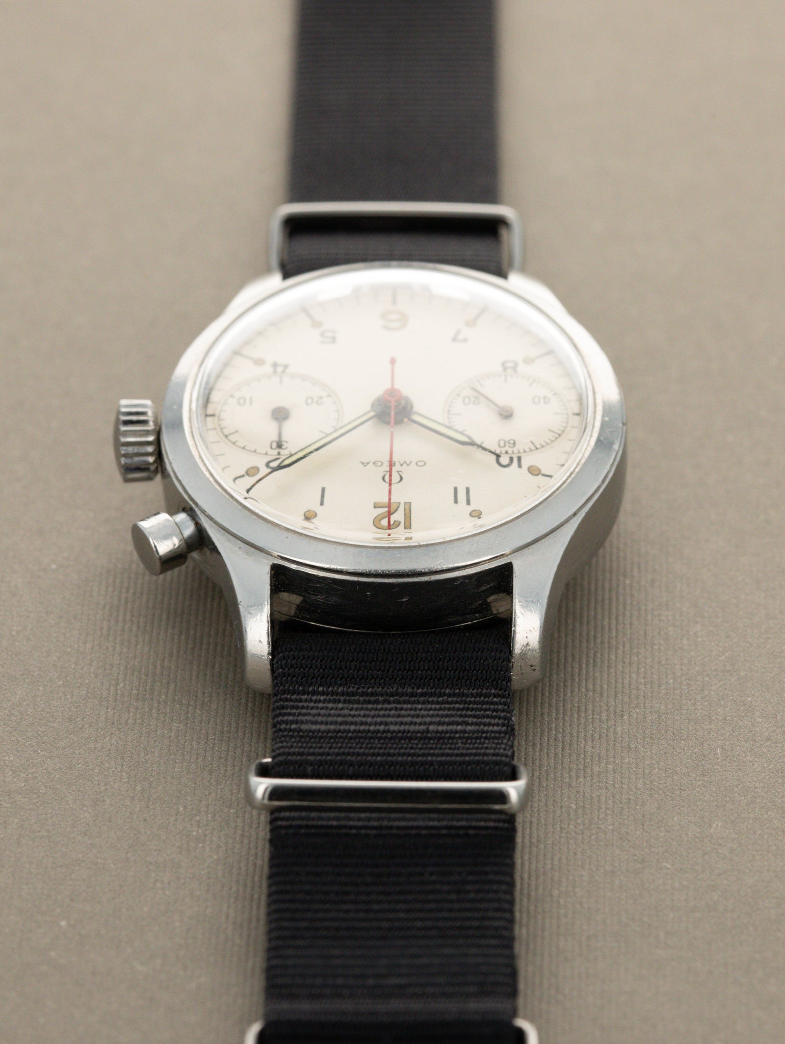 Omega Monopusher Chronograph Ref. 6W/16 - 'RCAF' Military Issued