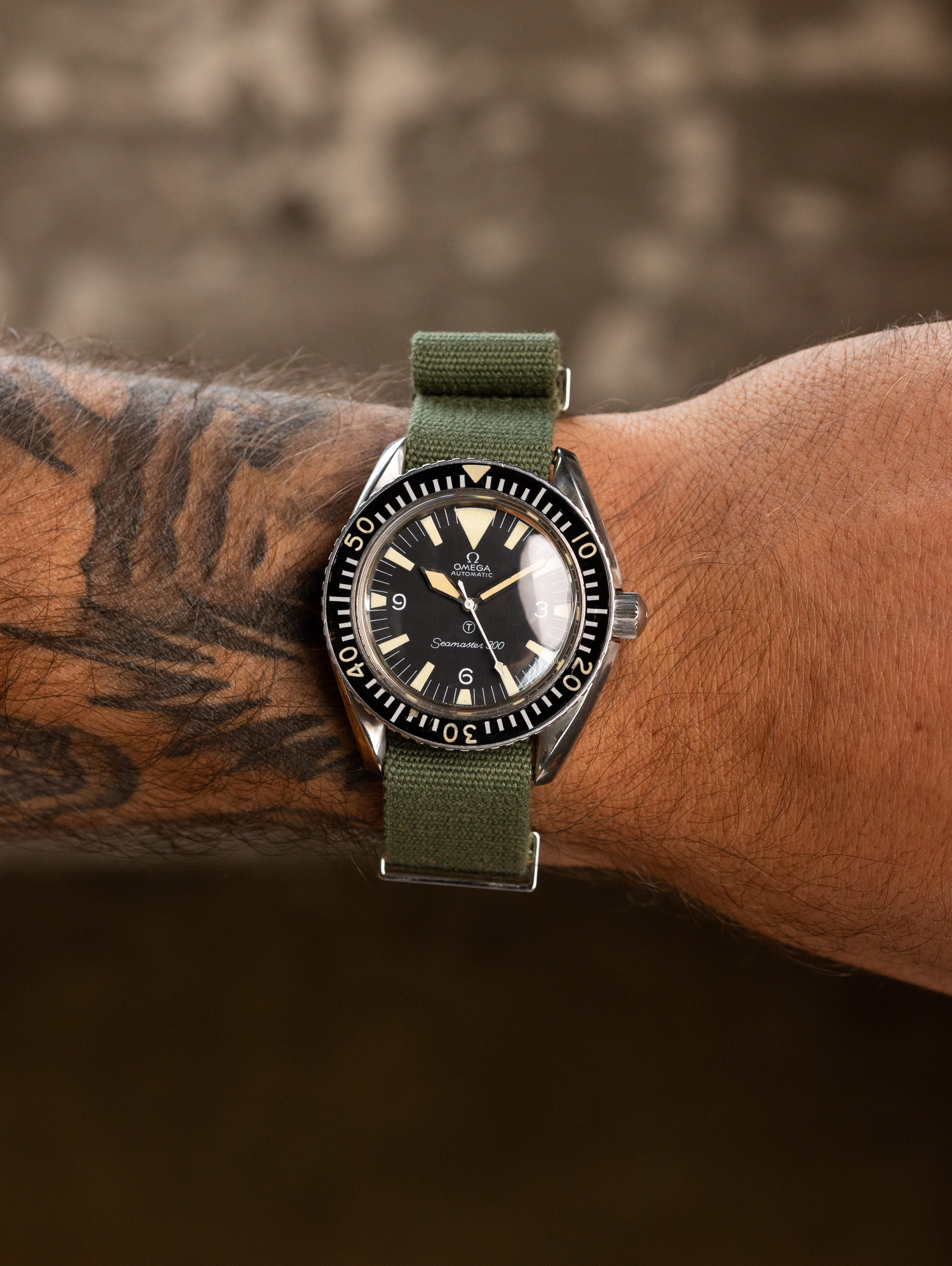 Omega Seamaster 300 Ref. 165.024 - 'Big Triangle' Military Issued w/ Extensive Documentation