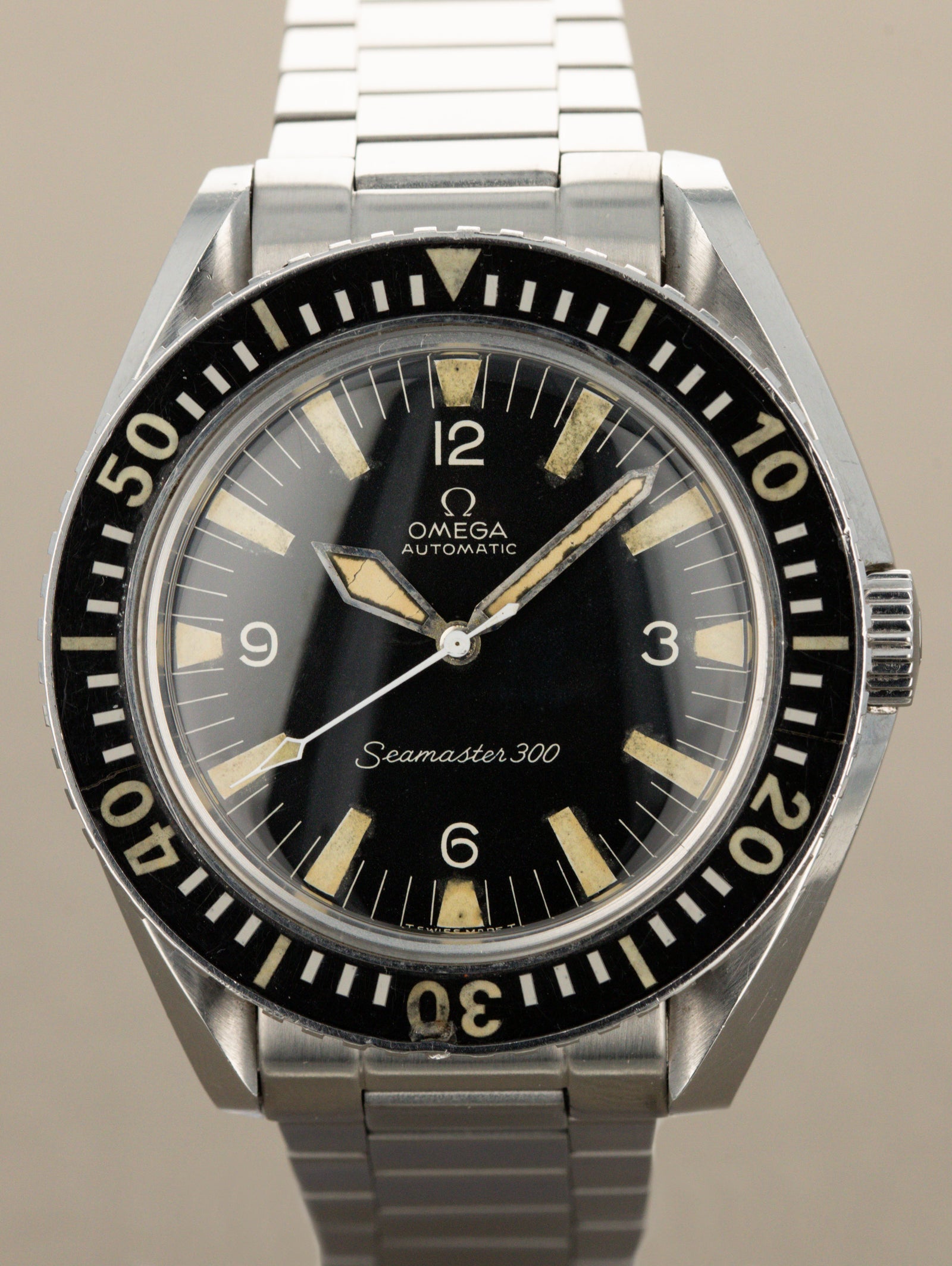 Omega Seamaster 300 Ref. 165.024 - Matte Black Dial