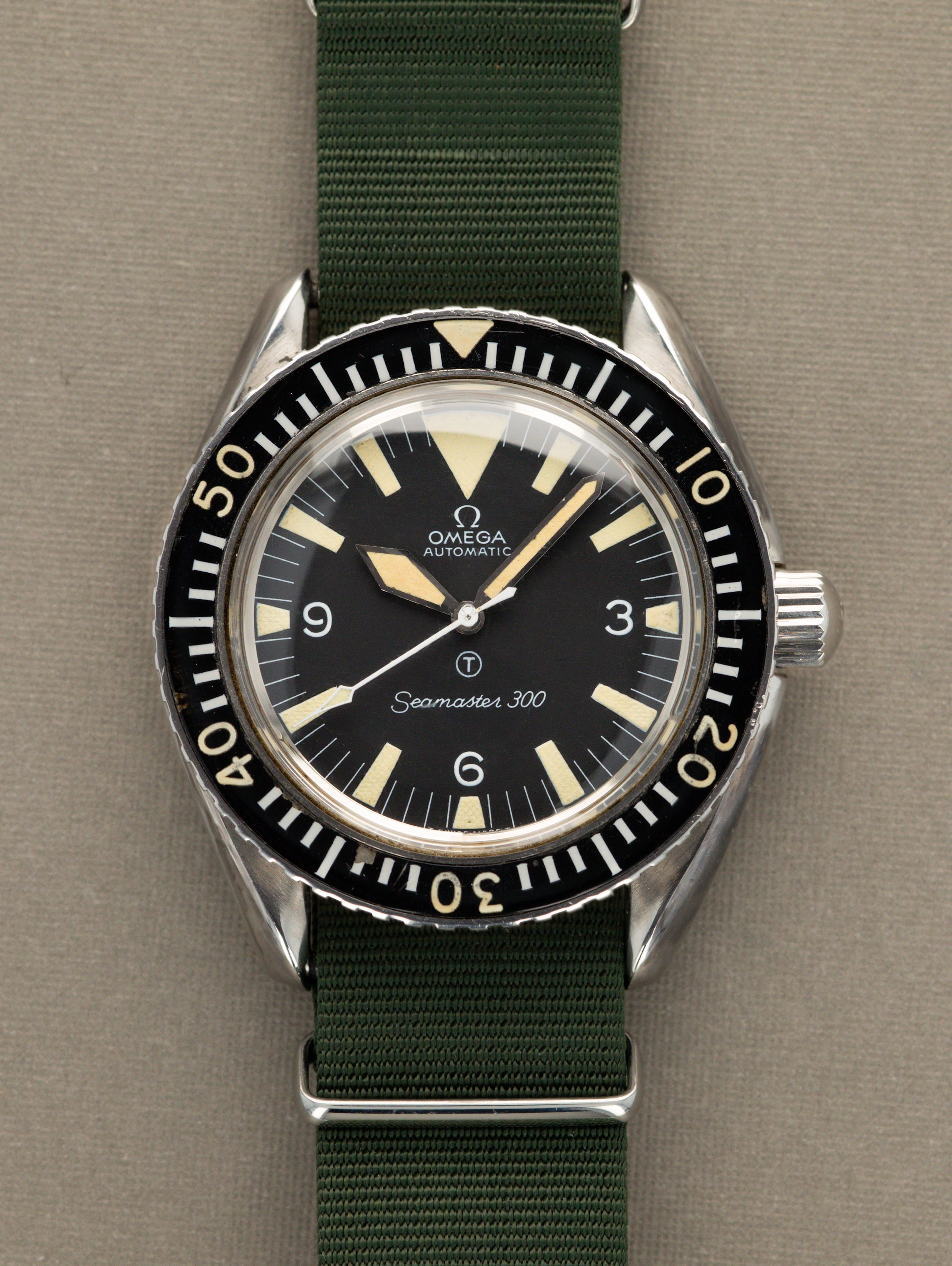 Omega Seamaster 300 Ref. 165.024 - 'Big Triangle' Dial Military Issued w/ Extensive Documentation