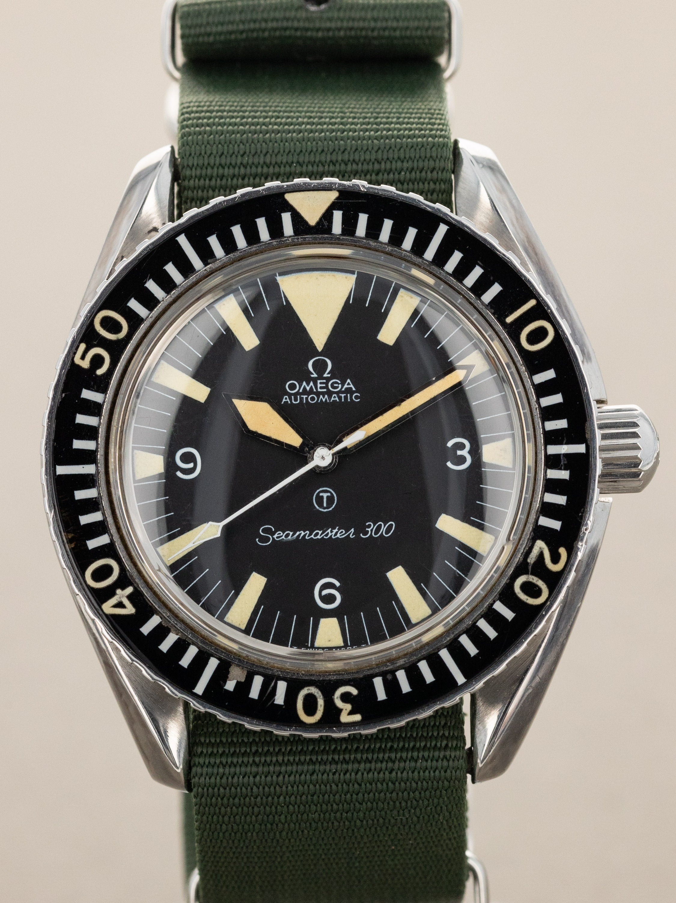 Omega Seamaster 300 Ref. 165.024 - 'Big Triangle' Dial Military Issued w/ Extensive Documentation