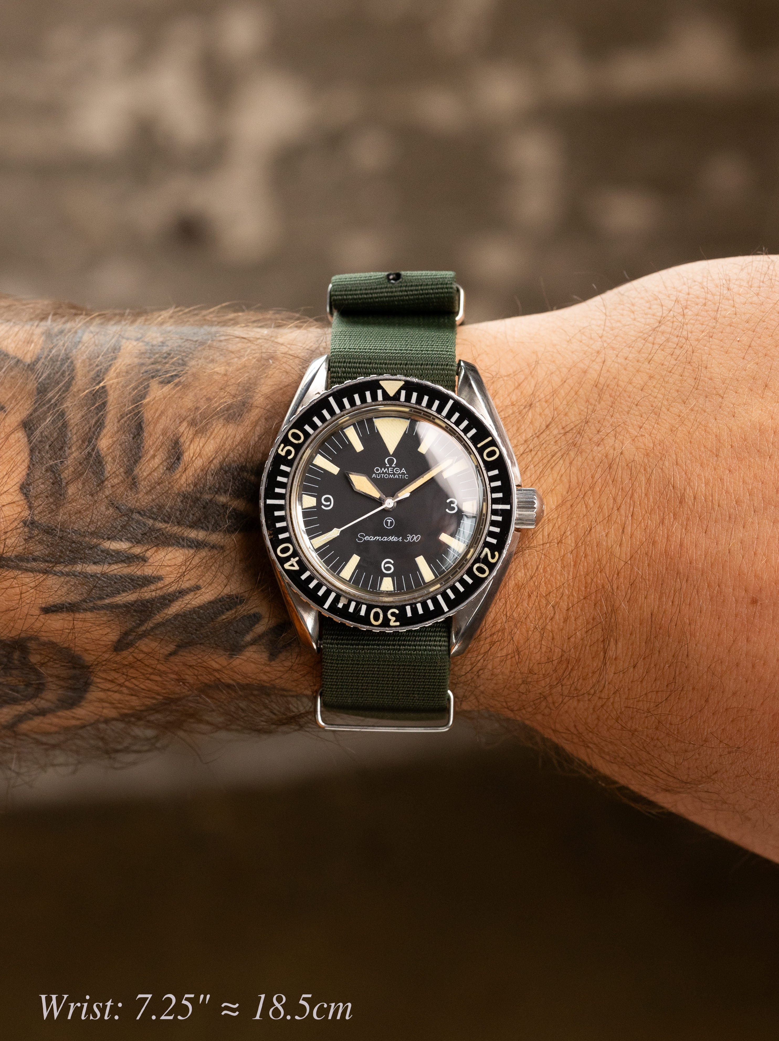 Omega Seamaster 300 Ref. 165.024 - 'Big Triangle' Dial Military Issued w/ Extensive Documentation