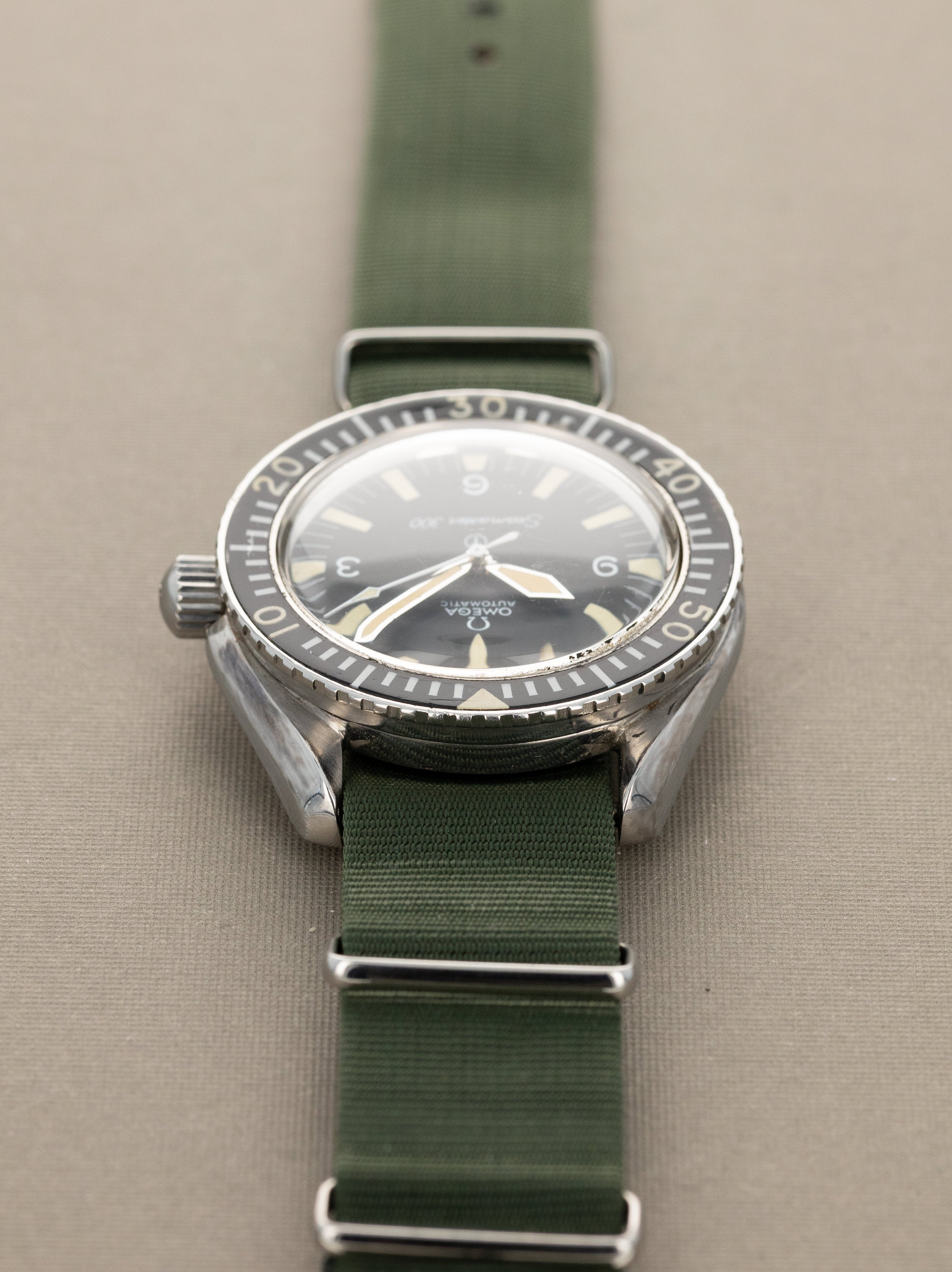 Omega Seamaster 300 Ref. 165.024 - 'Big Triangle' Dial Military Issued w/ Extensive Documentation