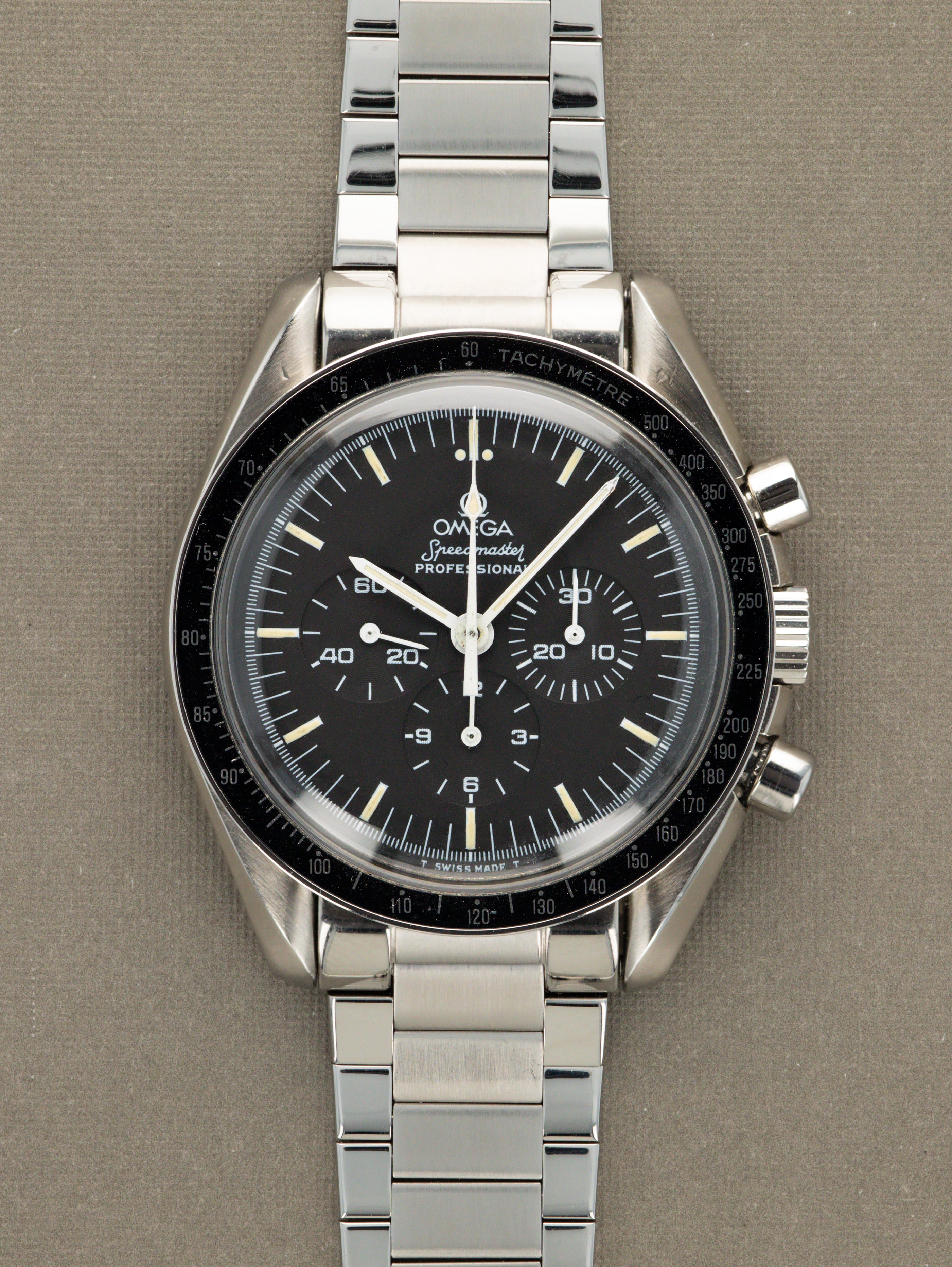 Omega Speedmaster Ref. 145.022 - Matte Black Tritium Dial
