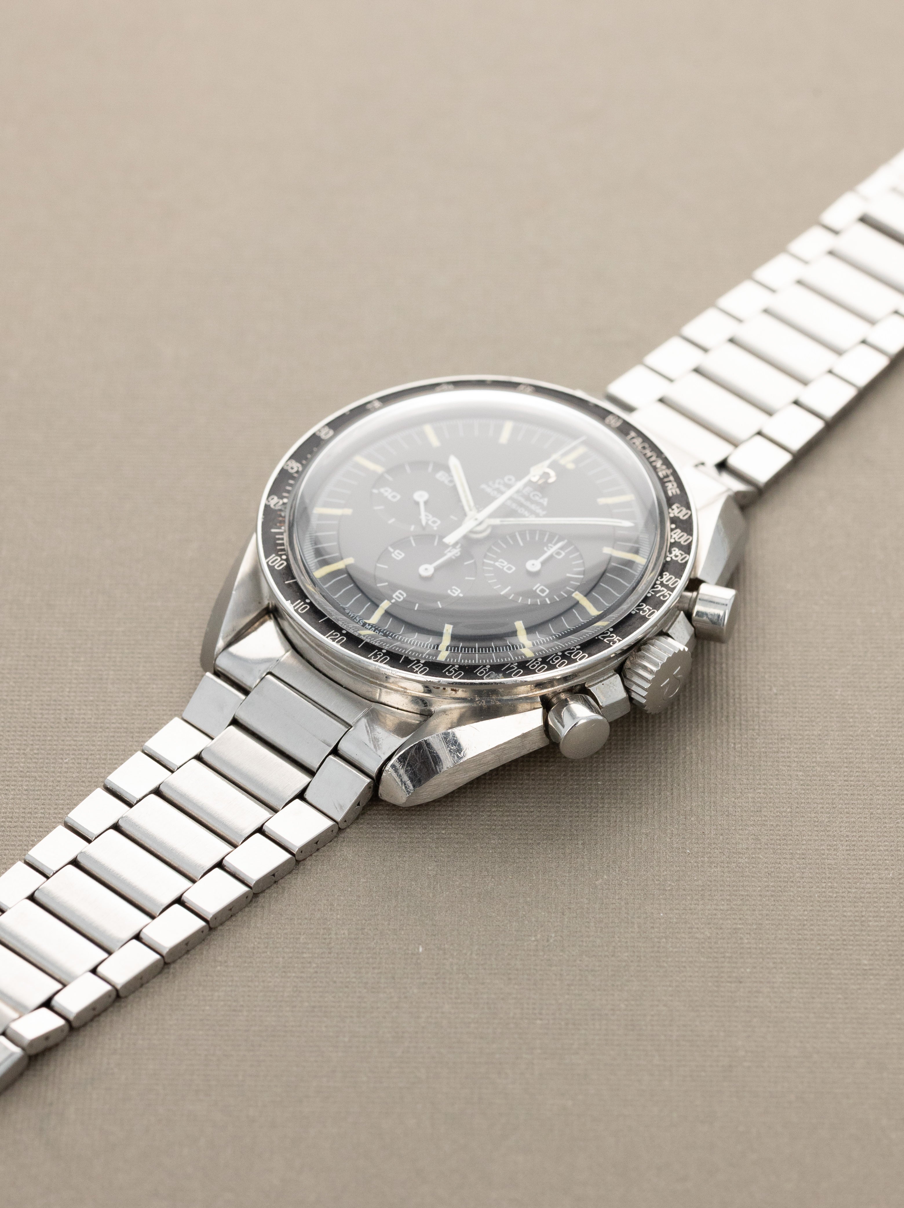 Omega Speedmaster Ref. 145.022-68ST - 'Transitional' Unpolished w/ Extract