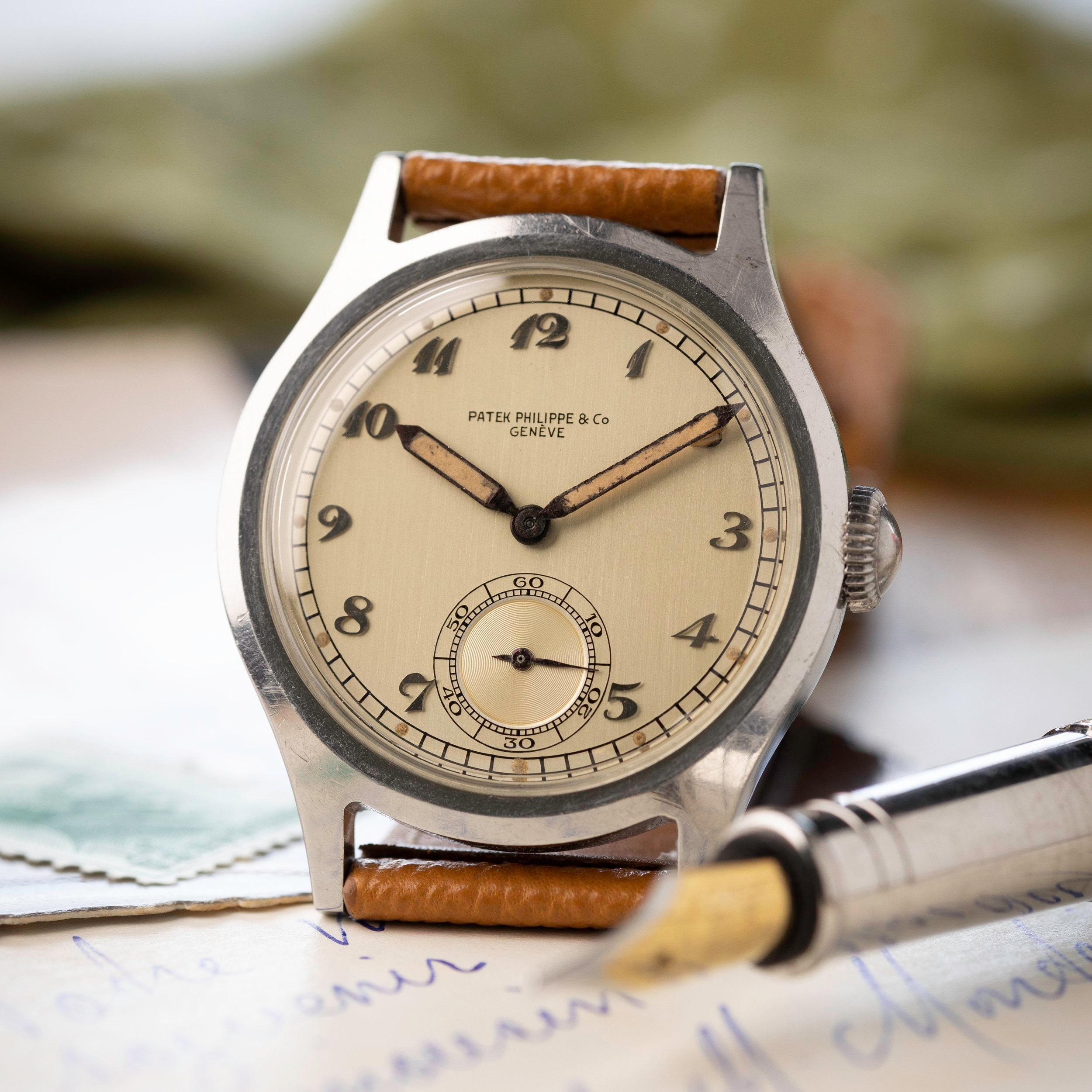 Patek Philippe Calatrava Ref. 565 - Luminous 'Breguet' Dial With Extract