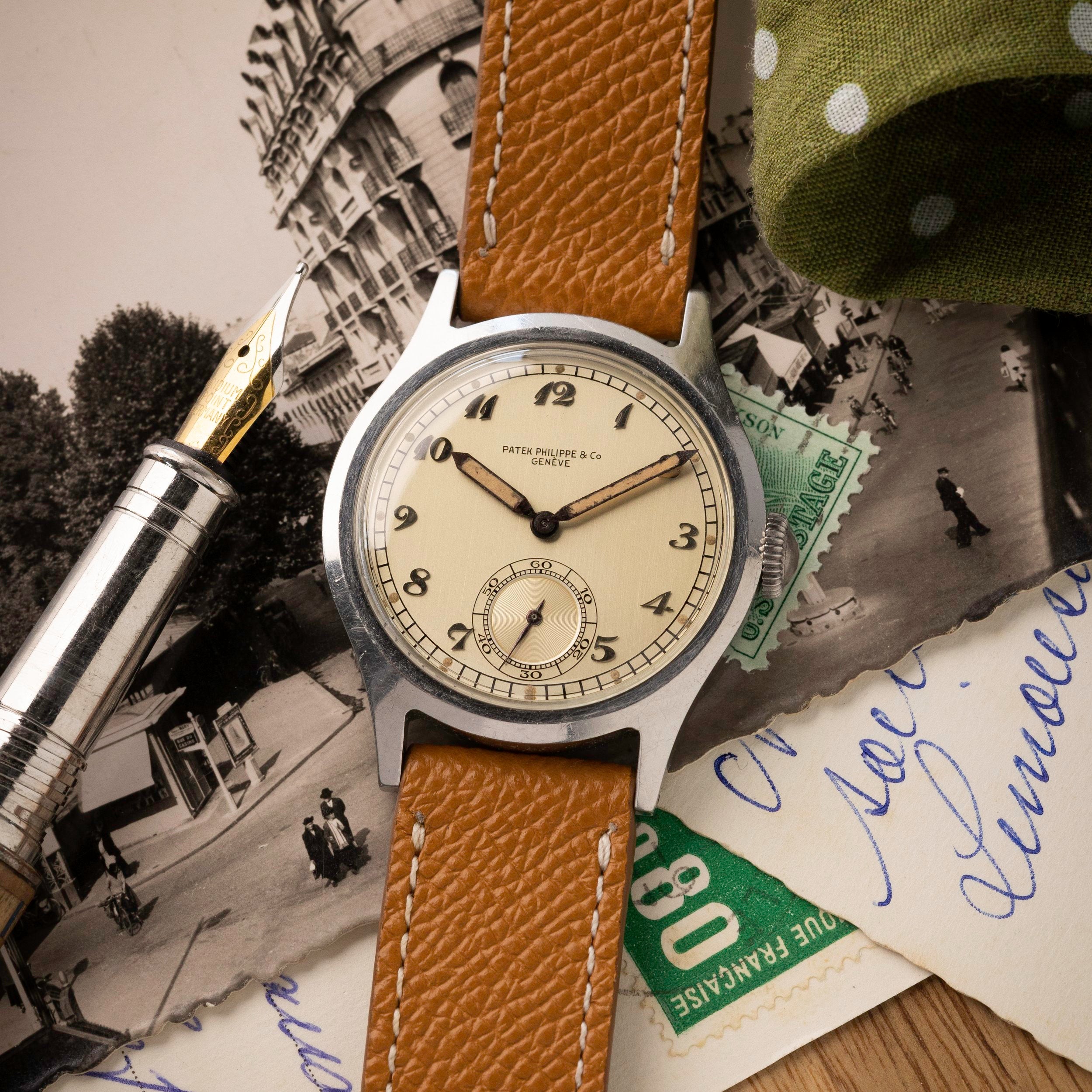 Patek Philippe Calatrava Ref. 565 - Luminous 'Breguet' Dial With Extract