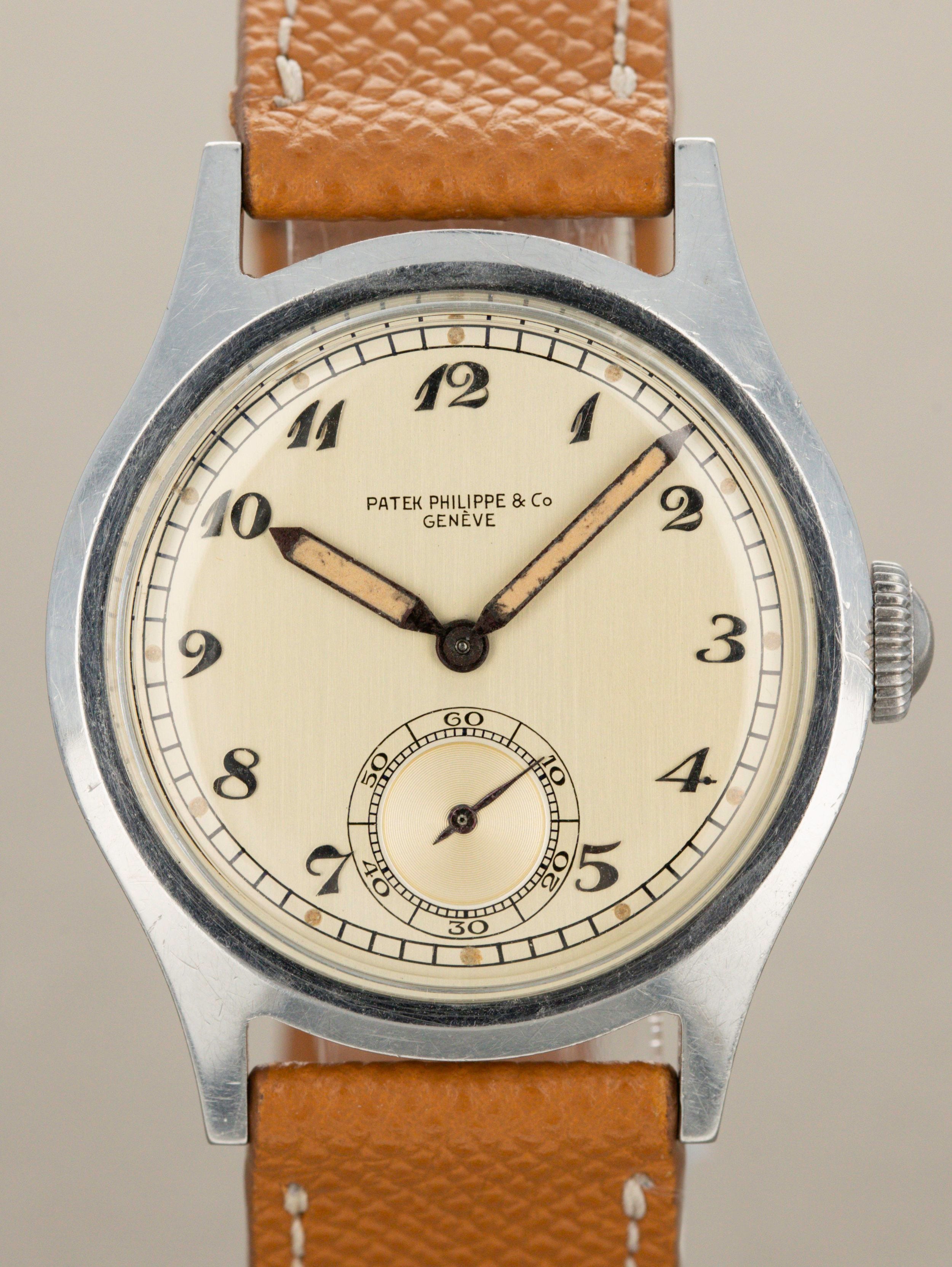 Patek Philippe Calatrava Ref. 565 - Luminous 'Breguet' Dial With Extract