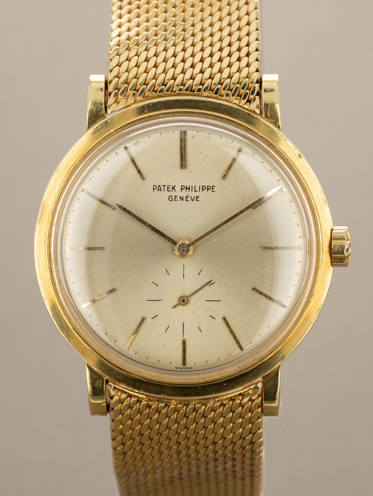 Patek Philippe Calatrava Ref. 3429/1J - Sunburst Silver Dial