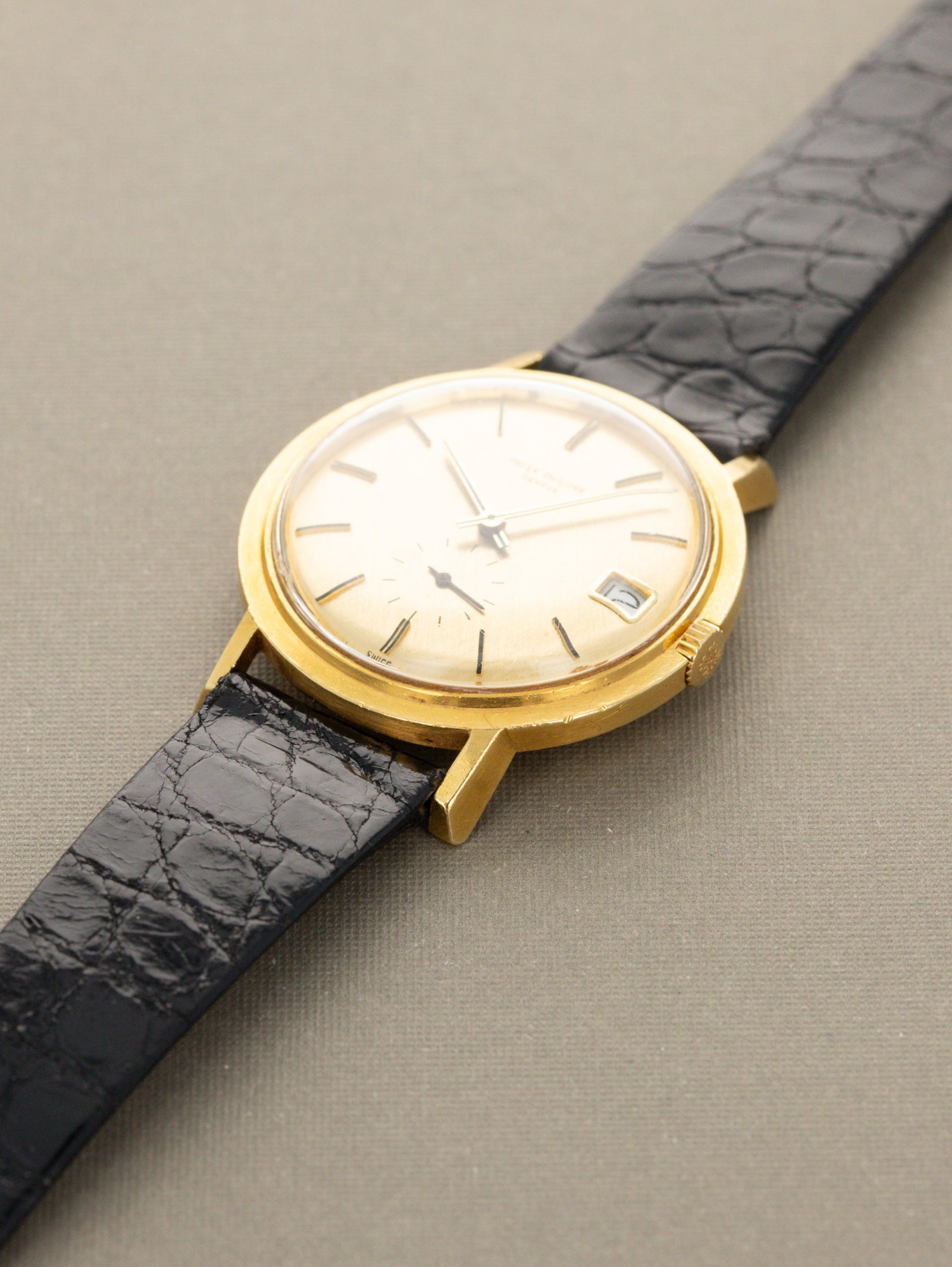 Patek Philippe Calatrava Ref. 3541J - Champagne 'Linen' Dial Unpolished