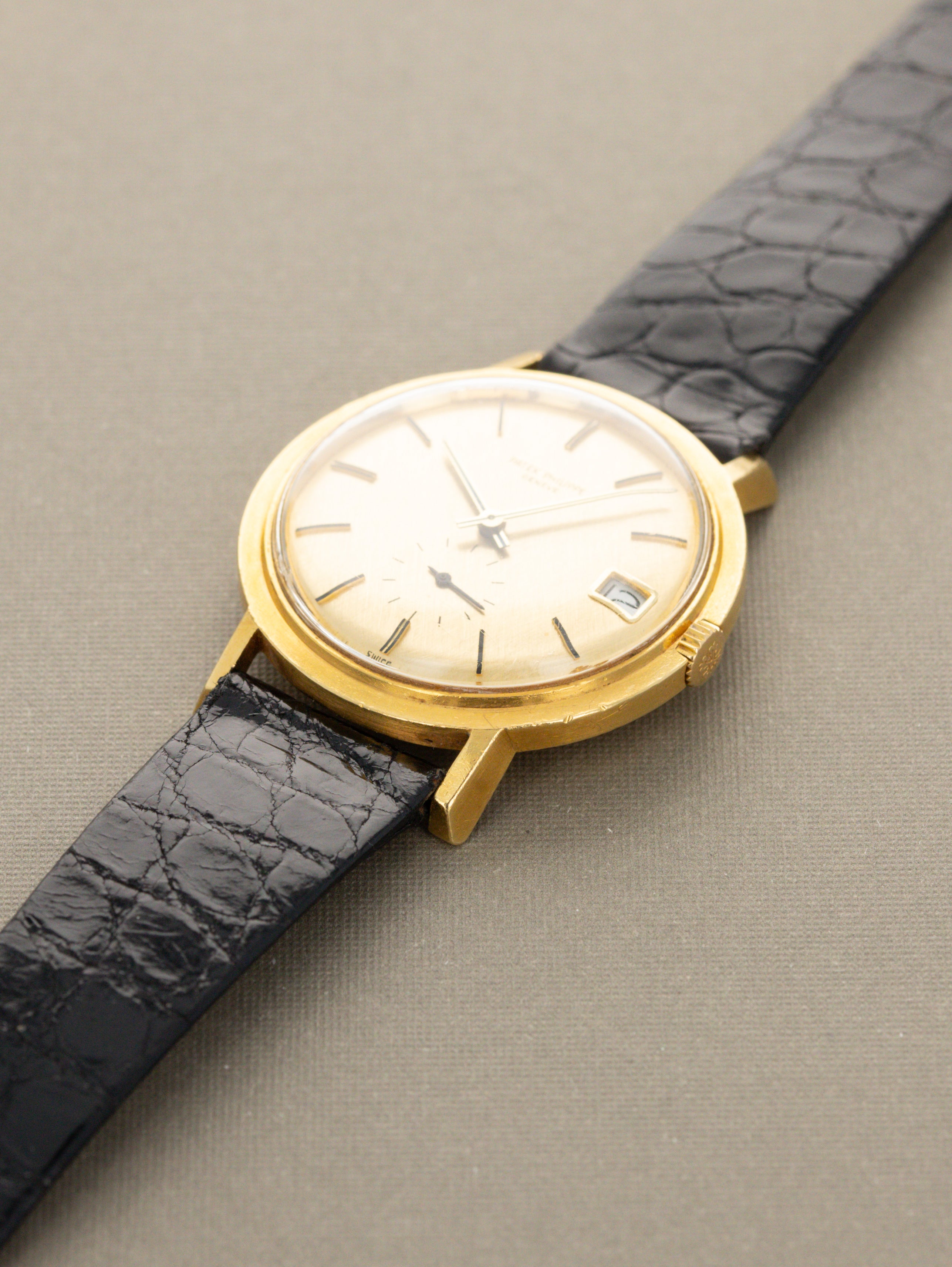 Patek Philippe Calatrava Ref. 3541J - Champagne 'Linen' Dial Unpolished