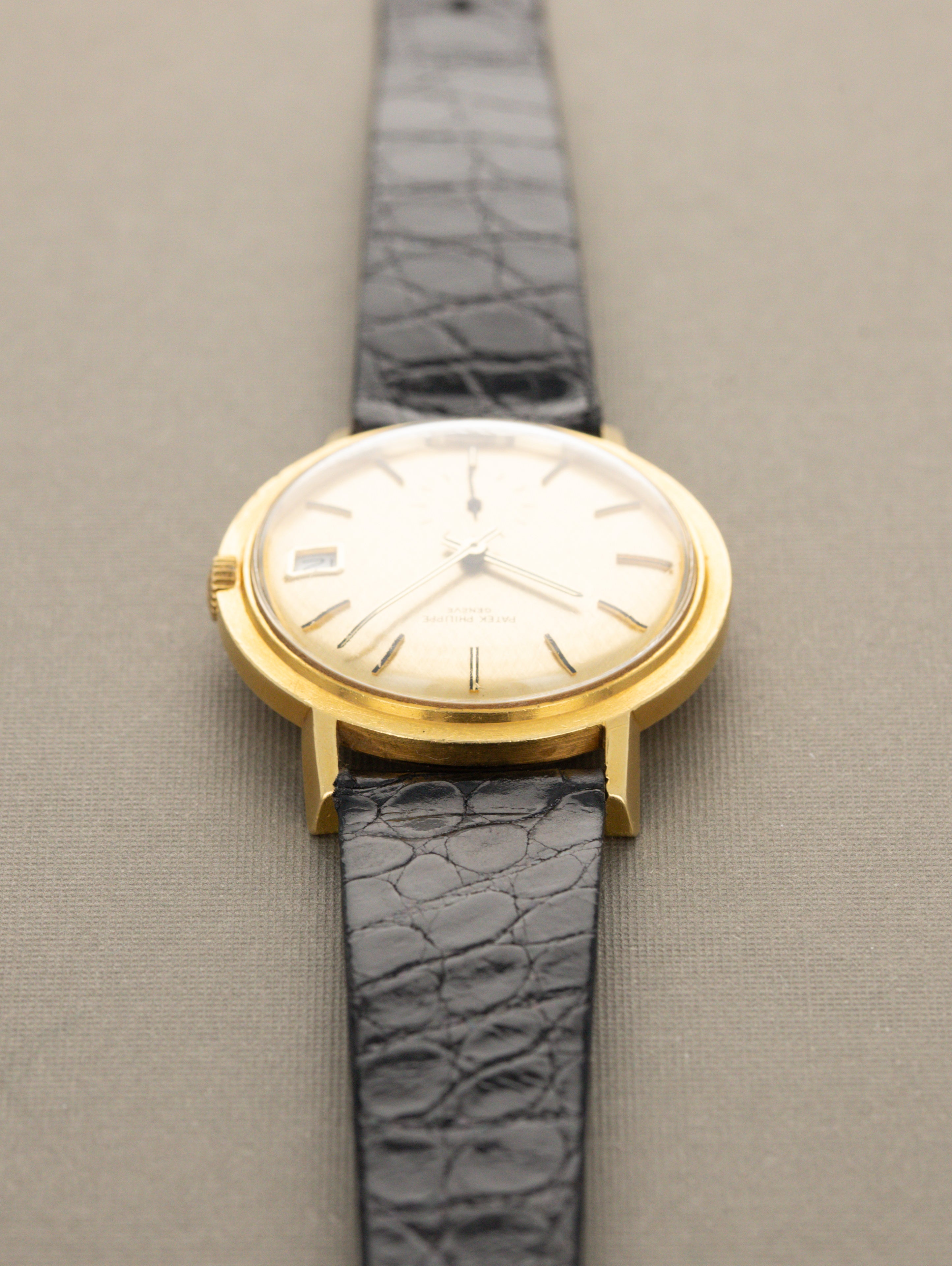 Patek Philippe Calatrava Ref. 3541J - Champagne 'Linen' Dial Unpolished