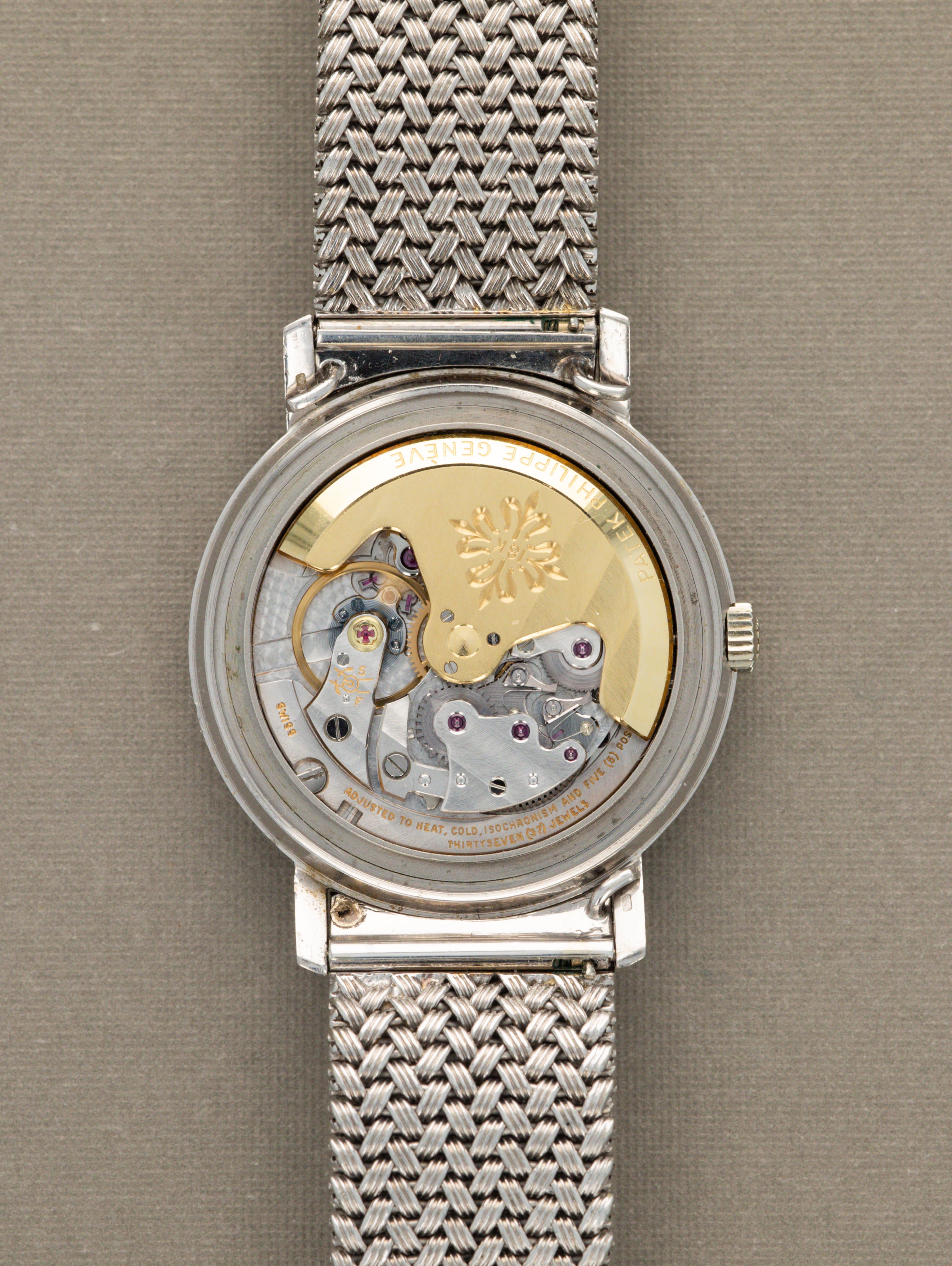 Patek Philippe Calatrava Ref. 3445 -White Gold w/ 'Gübelin' Dial Unpolished