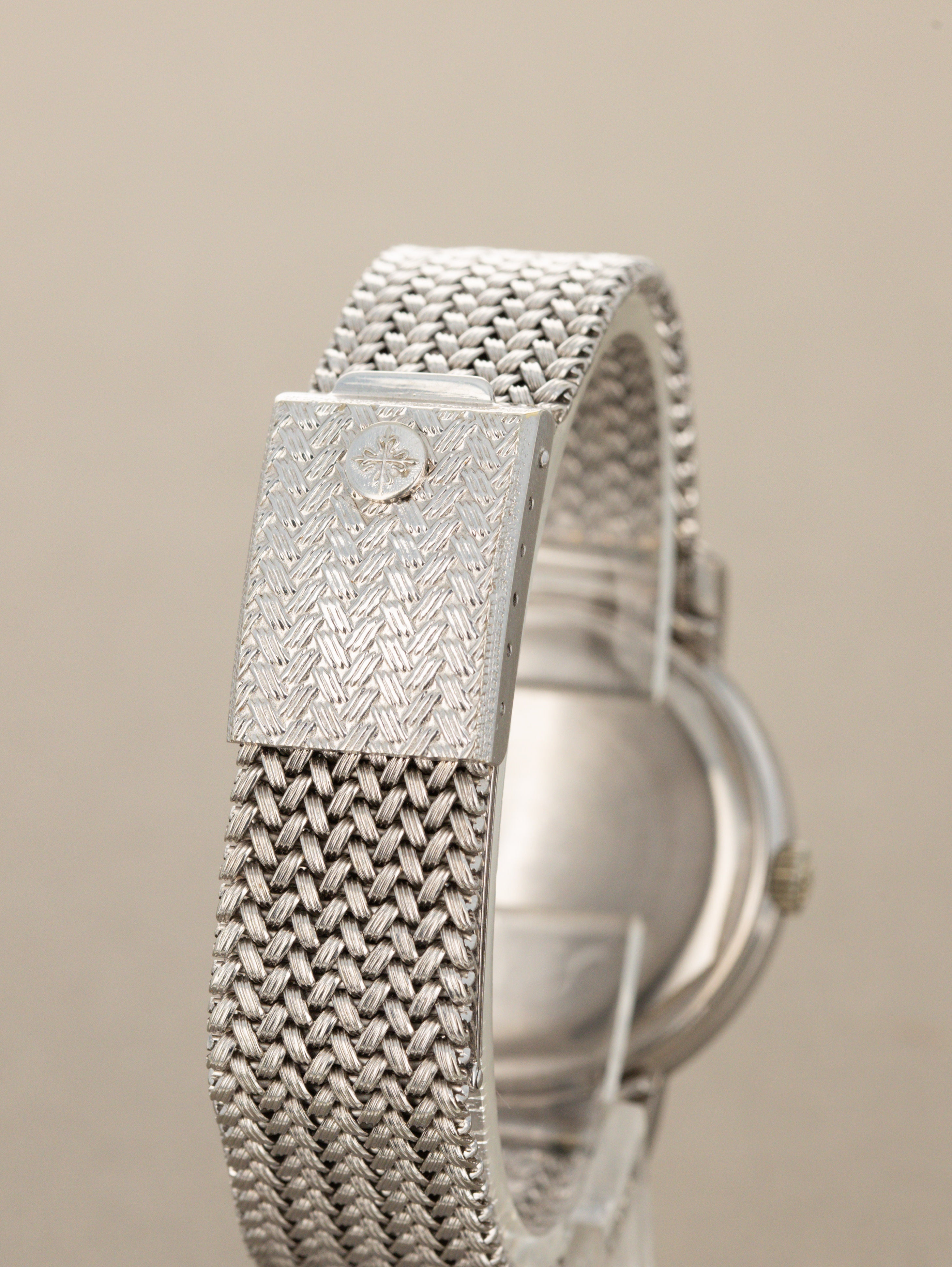 Patek Philippe Calatrava Ref. 3445 -White Gold w/ 'Gübelin' Dial Unpolished