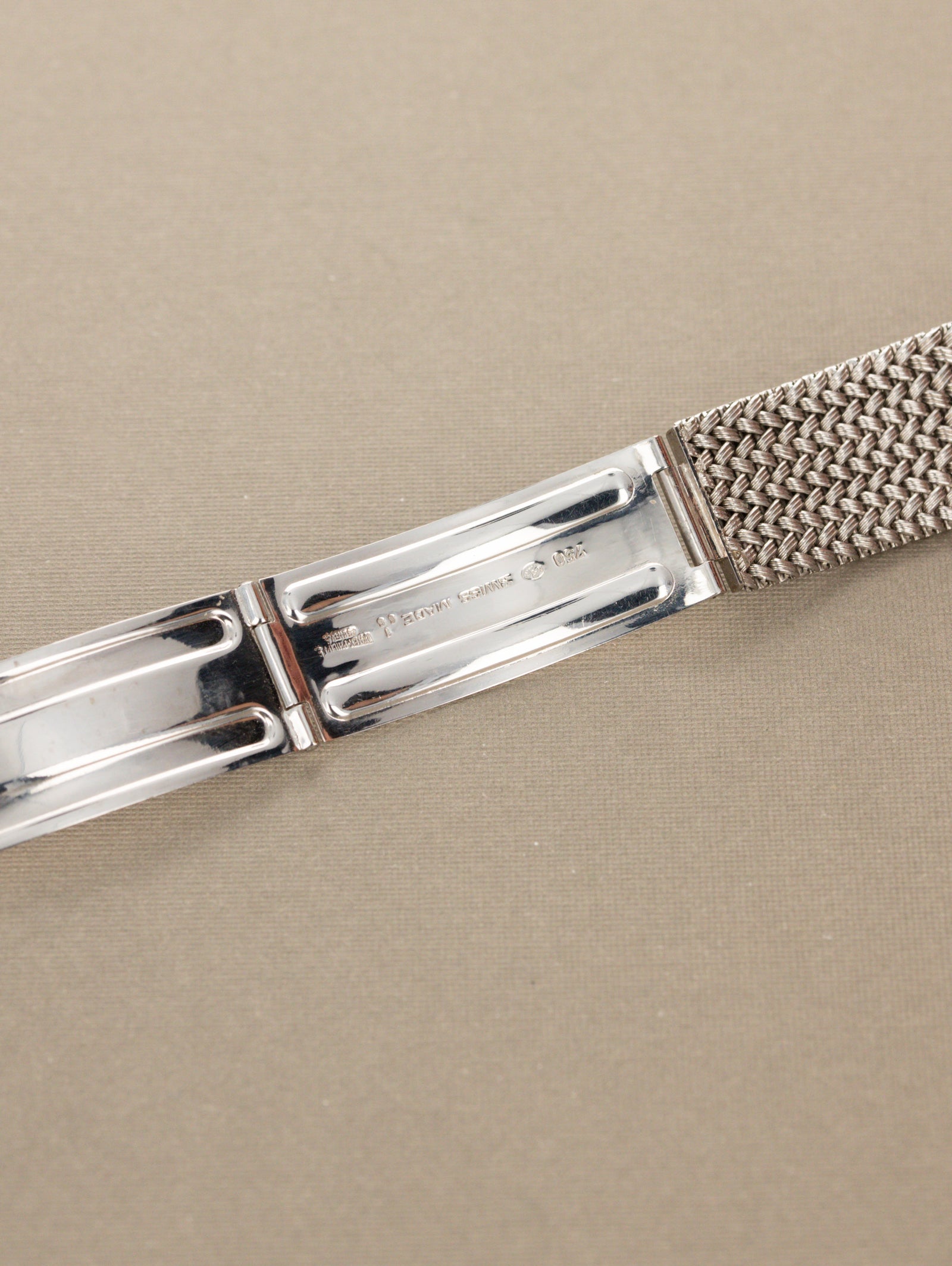 Patek Philippe Calatrava Ref. 3445 -White Gold w/ 'Gübelin' Dial Unpolished