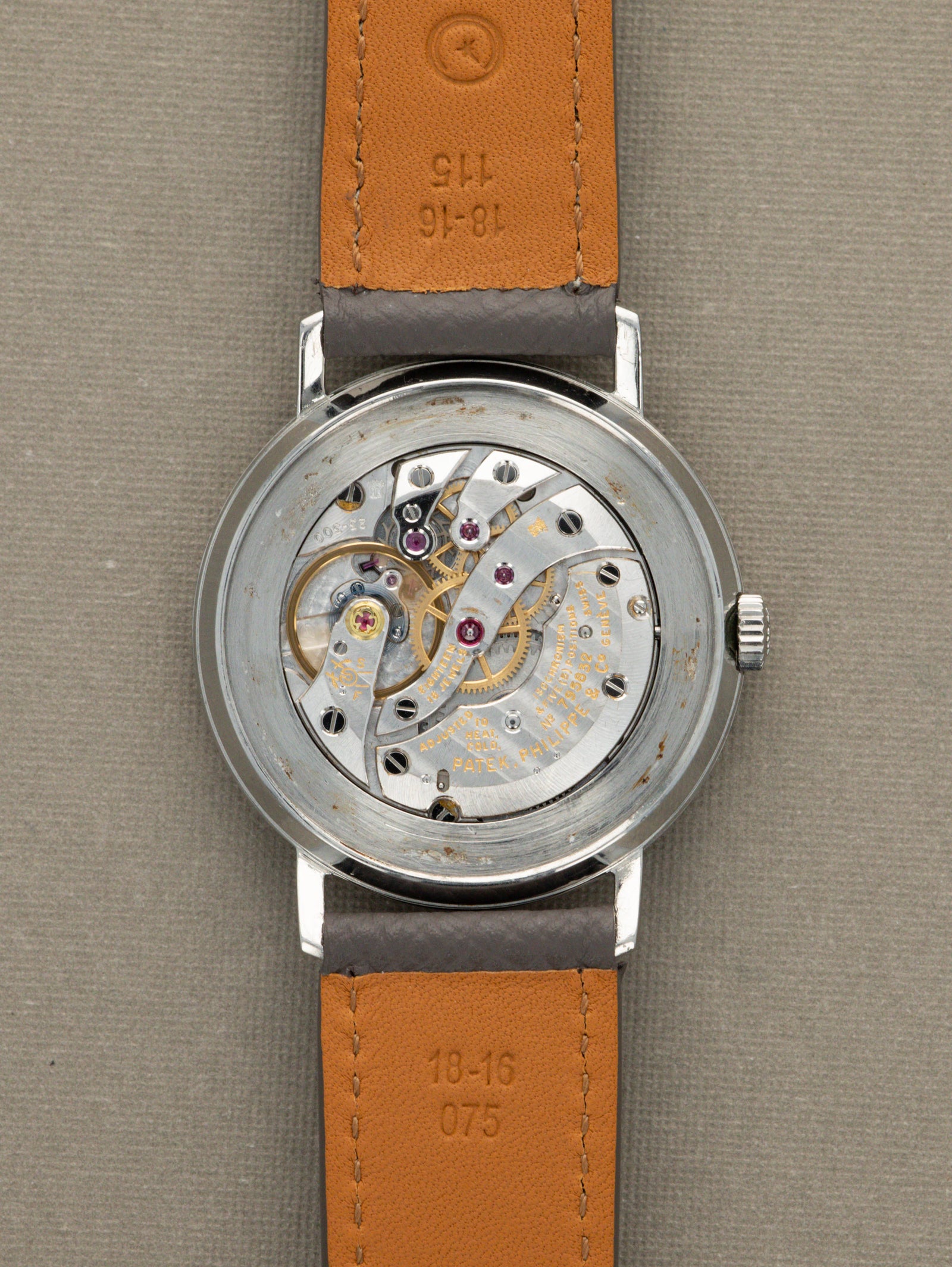 Patek Philippe Calatrava Ref. 3509 - Satin Silver Dial
