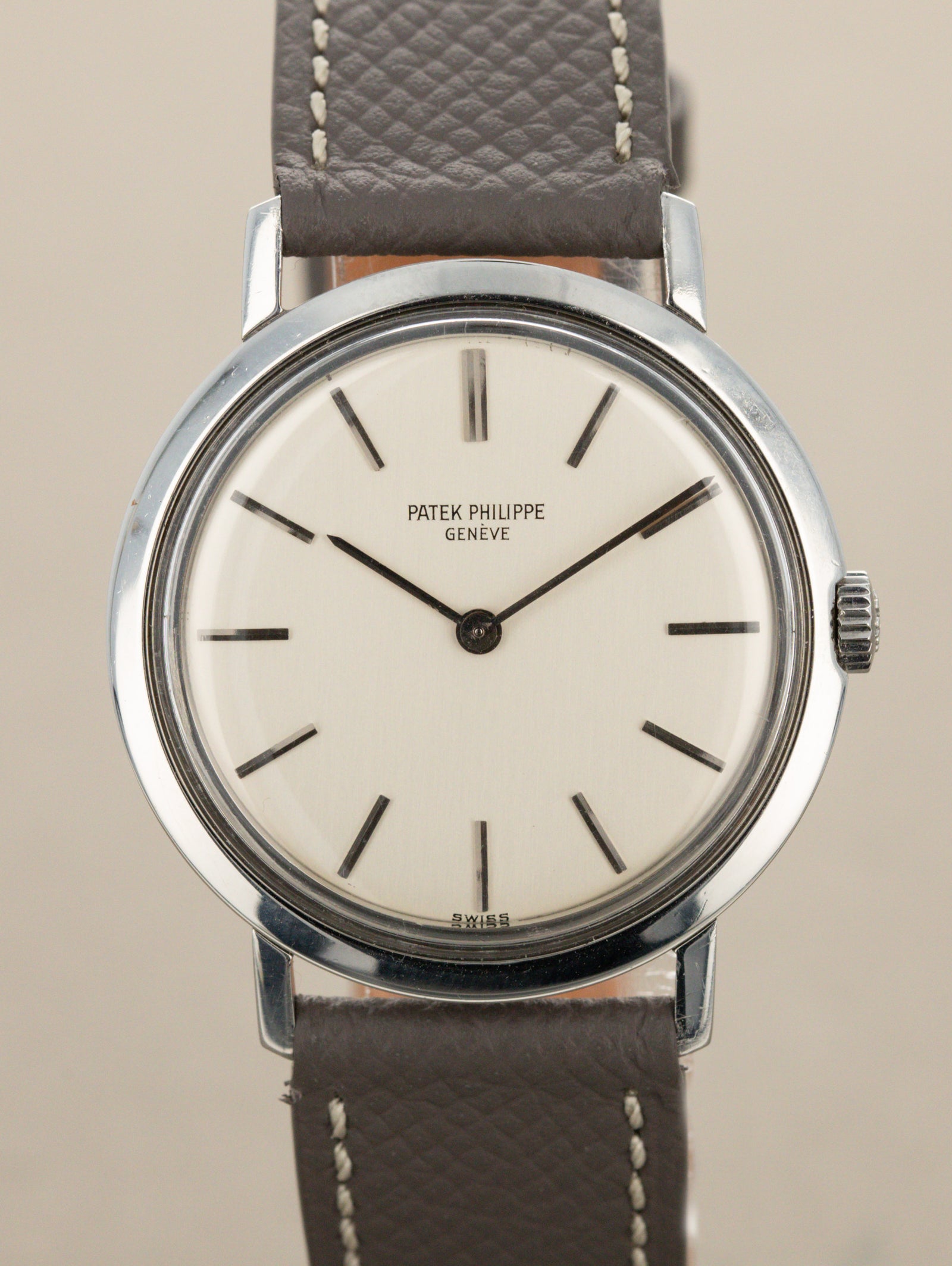 Patek Philippe Calatrava Ref. 3509 - Satin Silver Dial