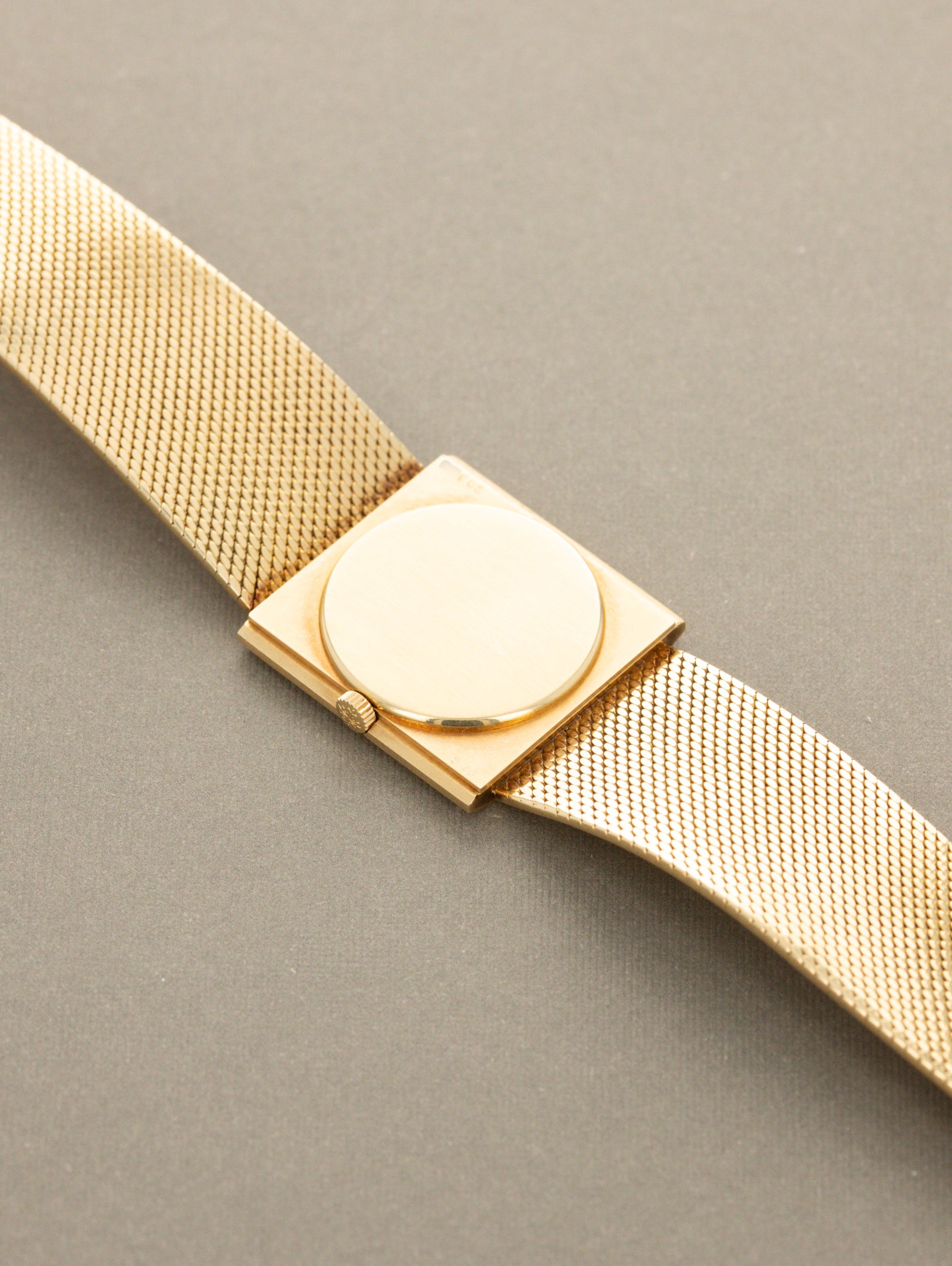 Patek Philippe Yellow Gold Rectangular Dress Watch - 'Cartier' Dial w/ Extract
