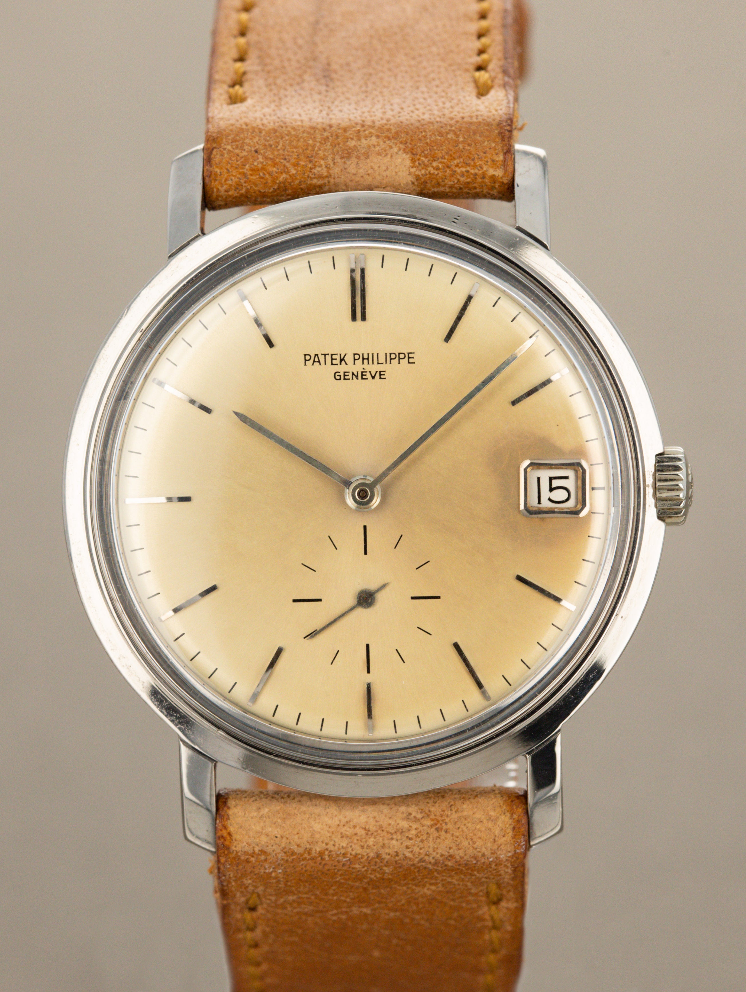 Patek Philippe Calatrava Ref. 3445G - Patinated Dial