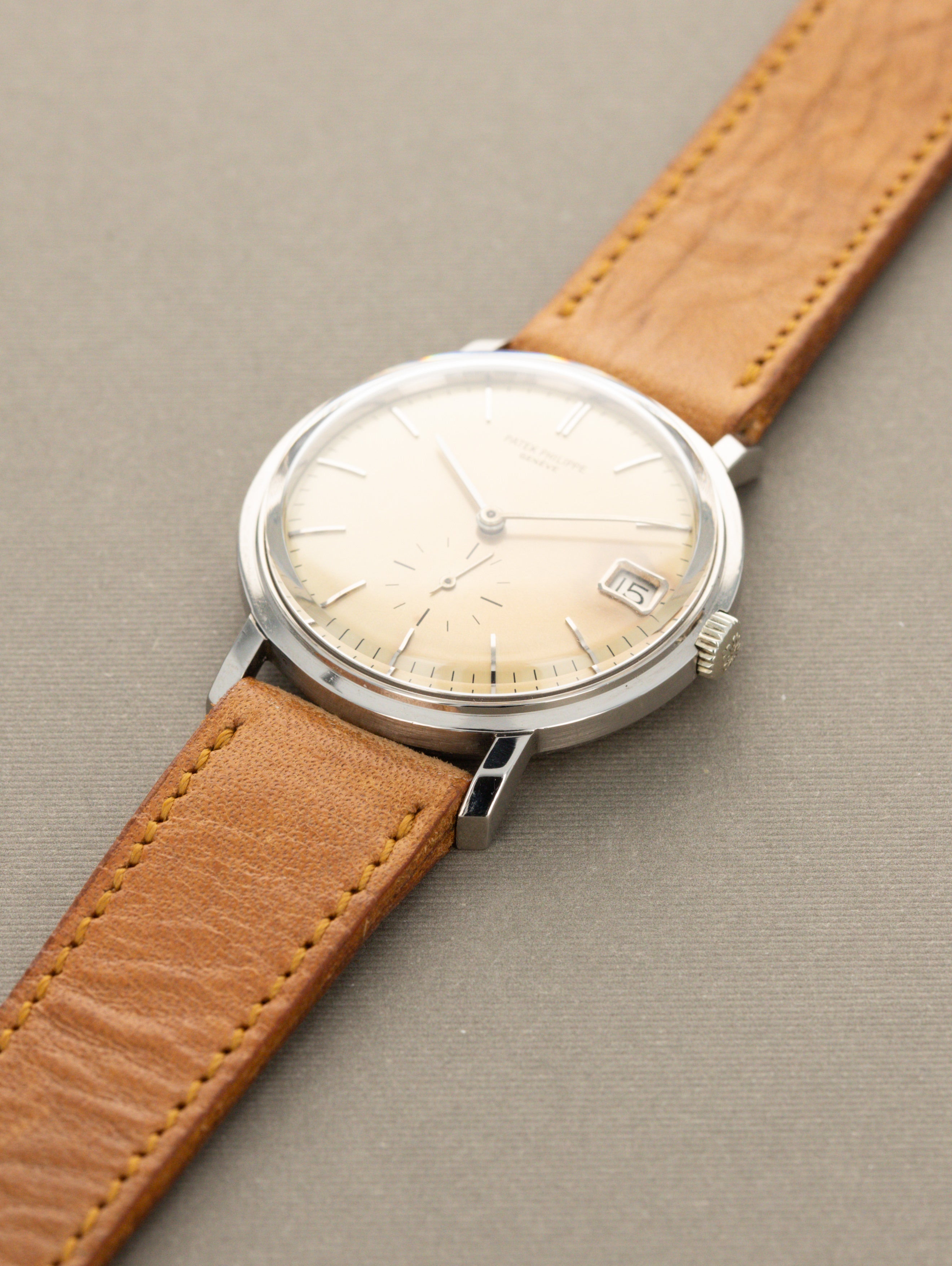 Patek Philippe Calatrava Ref. 3445G - Patinated Dial